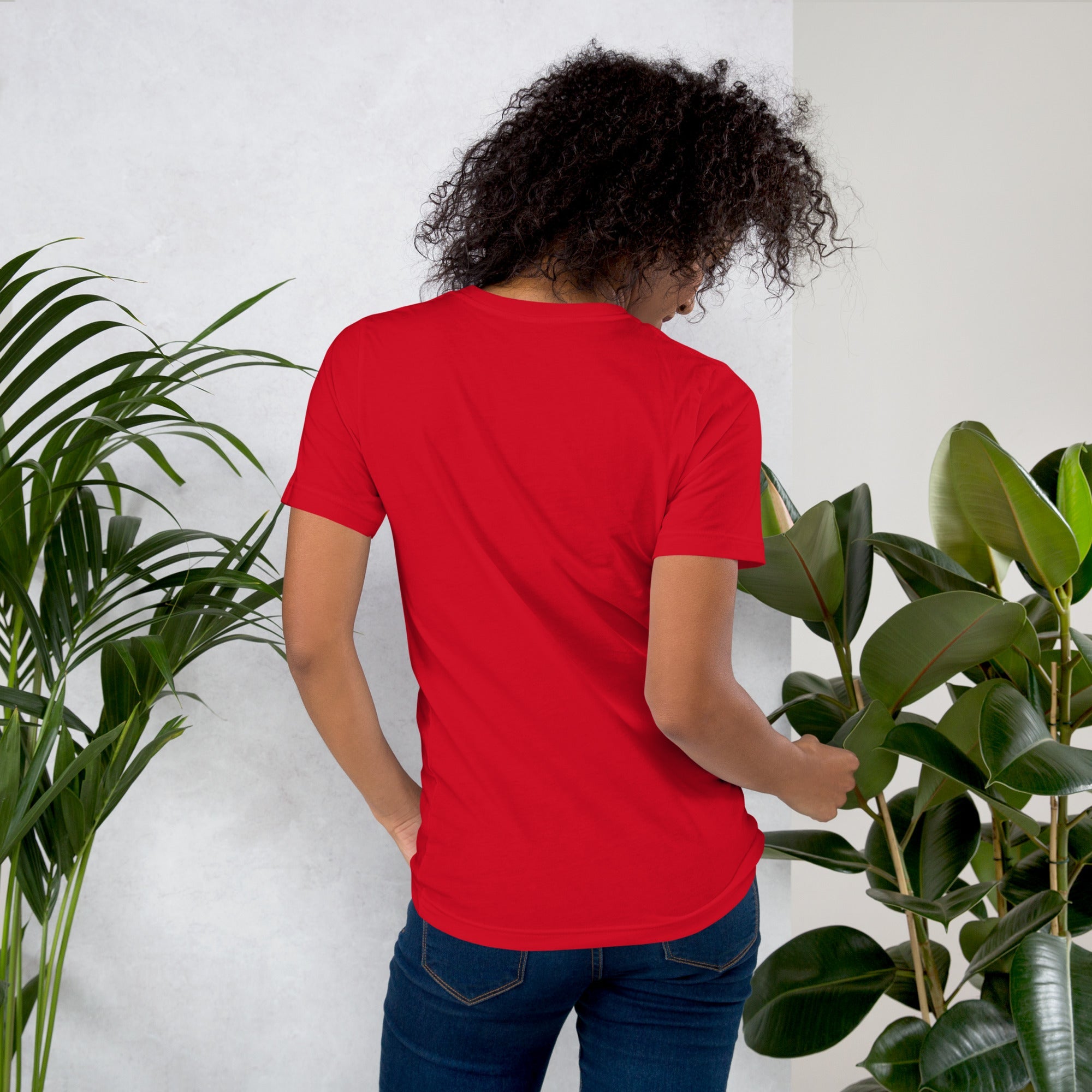 Bloom Garden "Goal & Garden" Belgium Rabbit Tee | Belgium Soccer Fan | Canada Mexico USA 2026 | Unisex - BLOOM GARDEN