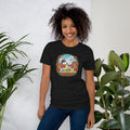 Bloom Garden "Goal & Garden" Belgium Rabbit Tee | Belgium Soccer Fan | Canada Mexico USA 2026 | Unisex - BLOOM GARDEN