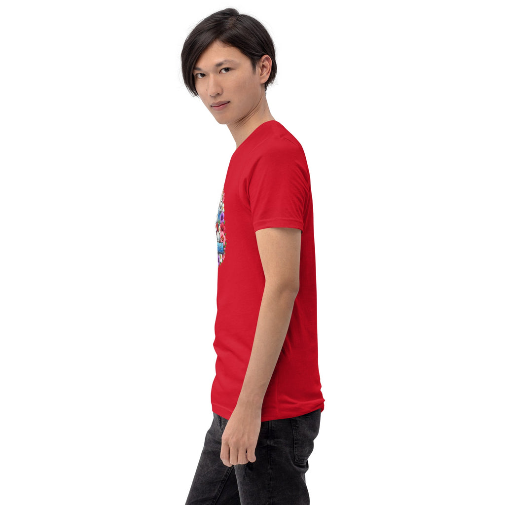 Bloom Garden "Goal & Garden" Korea Rabbit Tee | Korea Soccer Fan | Canada Mexico USA 2026 | Unisex - BLOOM GARDEN