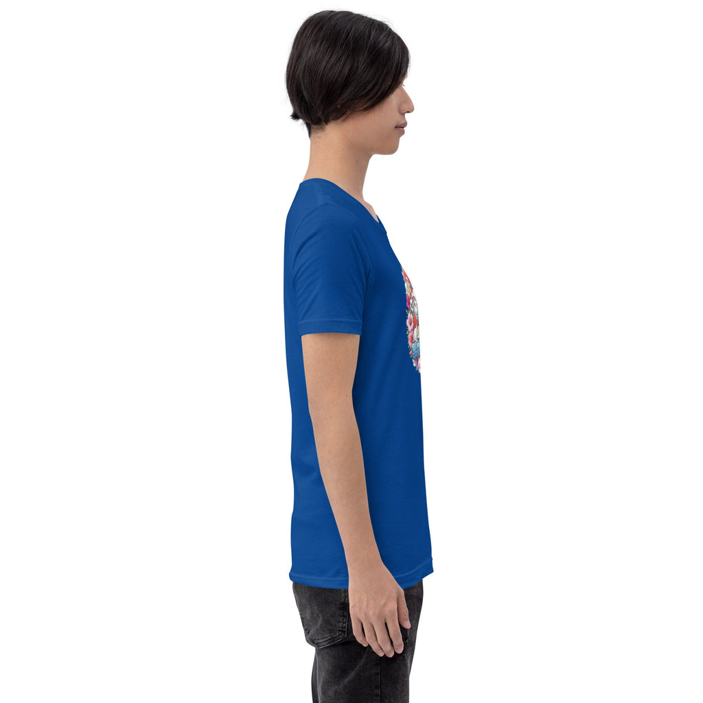 Bloom Garden "Goal & Garden" Korea Rabbit Tee | Korea Soccer Fan | Canada Mexico USA 2026 | Unisex - BLOOM GARDEN