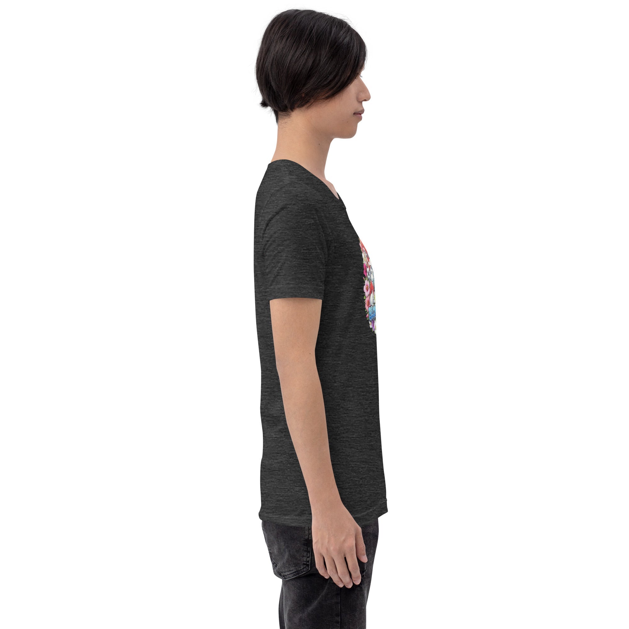 Bloom Garden "Goal & Garden" Korea Rabbit Tee | Korea Soccer Fan | Canada Mexico USA 2026 | Unisex - BLOOM GARDEN