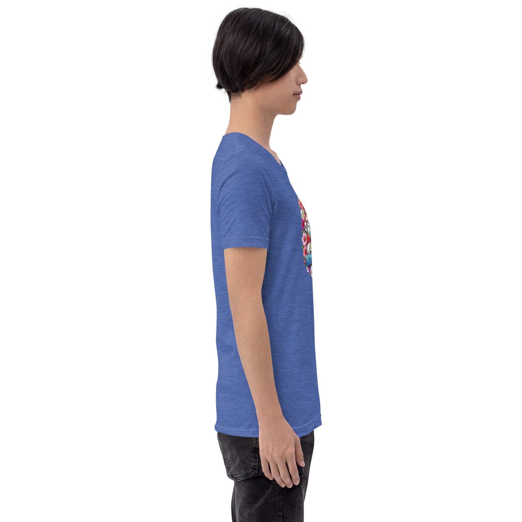 Bloom Garden "Goal & Garden" Korea Rabbit Tee | Korea Soccer Fan | Canada Mexico USA 2026 | Unisex - BLOOM GARDEN