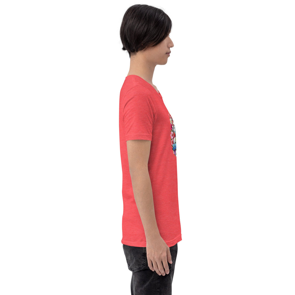 Bloom Garden "Goal & Garden" Korea Rabbit Tee | Korea Soccer Fan | Canada Mexico USA 2026 | Unisex - BLOOM GARDEN