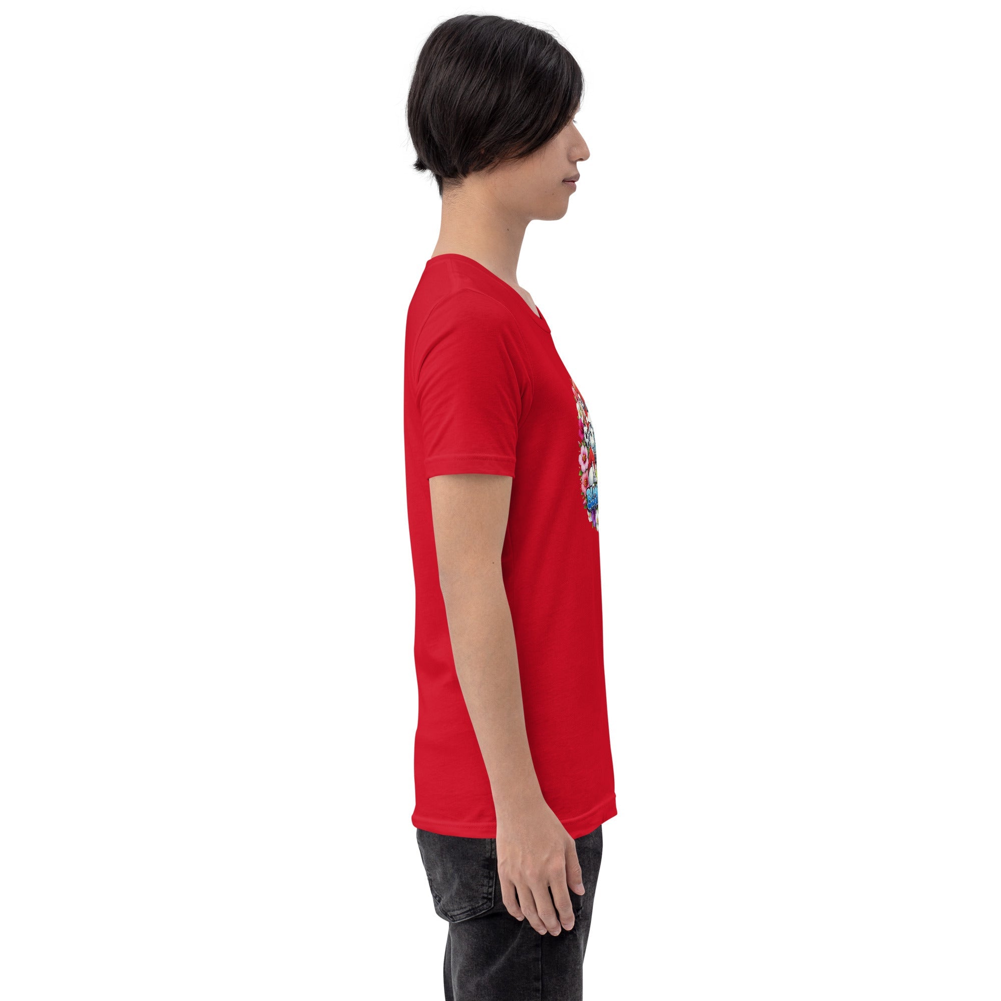 Bloom Garden "Goal & Garden" Korea Rabbit Tee | Korea Soccer Fan | Canada Mexico USA 2026 | Unisex - BLOOM GARDEN