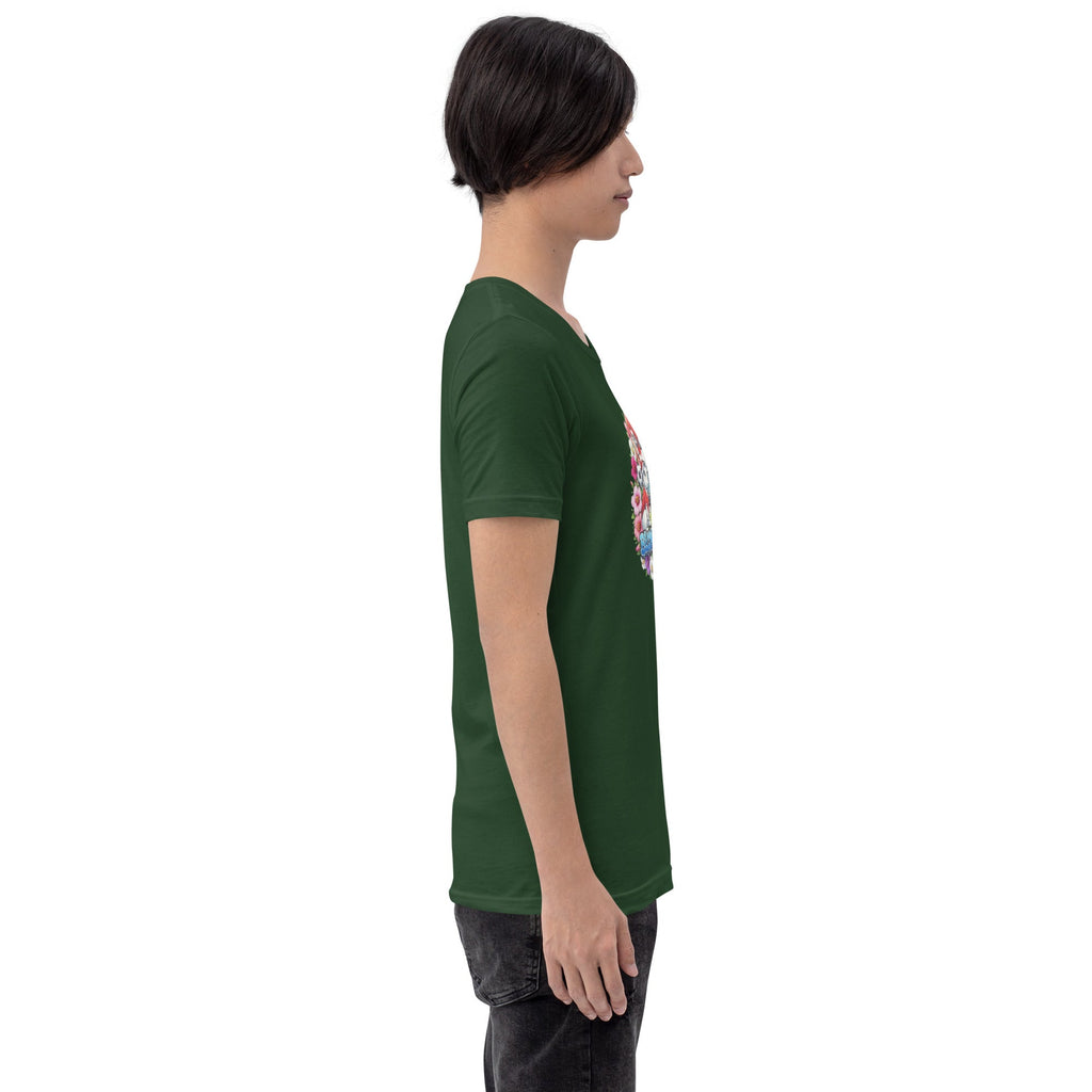 Bloom Garden "Goal & Garden" Korea Rabbit Tee | Korea Soccer Fan | Canada Mexico USA 2026 | Unisex - BLOOM GARDEN