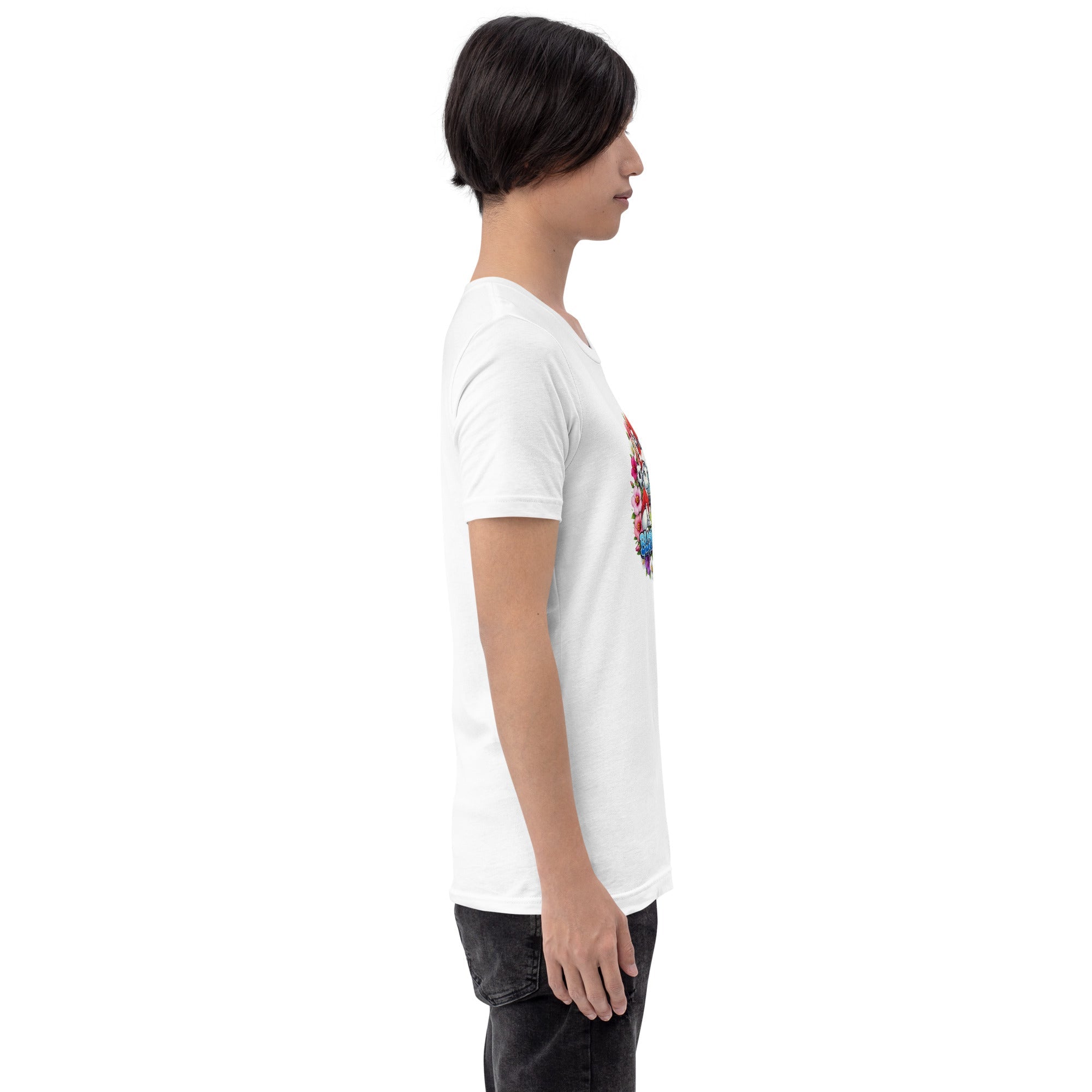 Bloom Garden "Goal & Garden" Korea Rabbit Tee | Korea Soccer Fan | Canada Mexico USA 2026 | Unisex - BLOOM GARDEN
