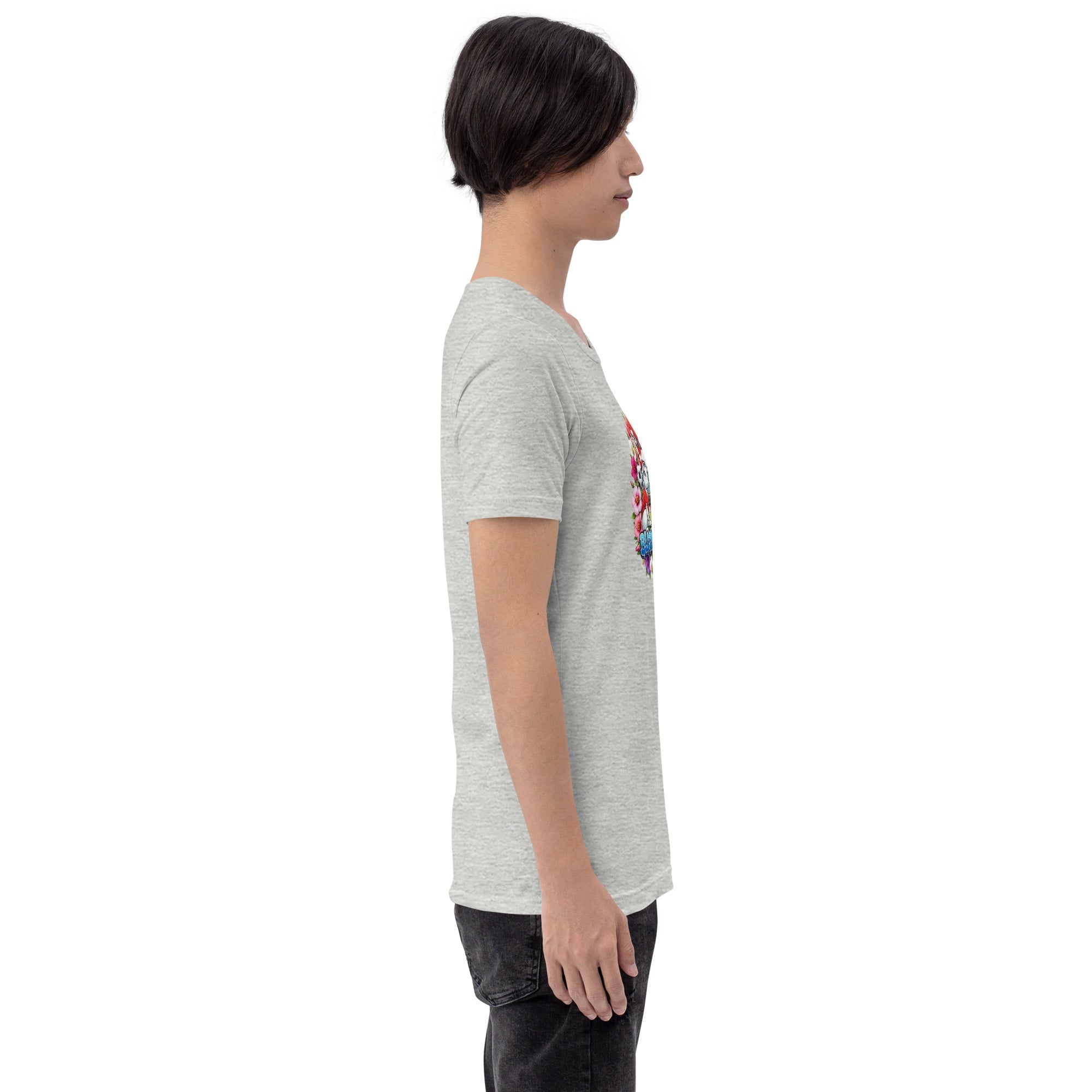 Bloom Garden "Goal & Garden" Korea Rabbit Tee | Korea Soccer Fan | Canada Mexico USA 2026 | Unisex - BLOOM GARDEN
