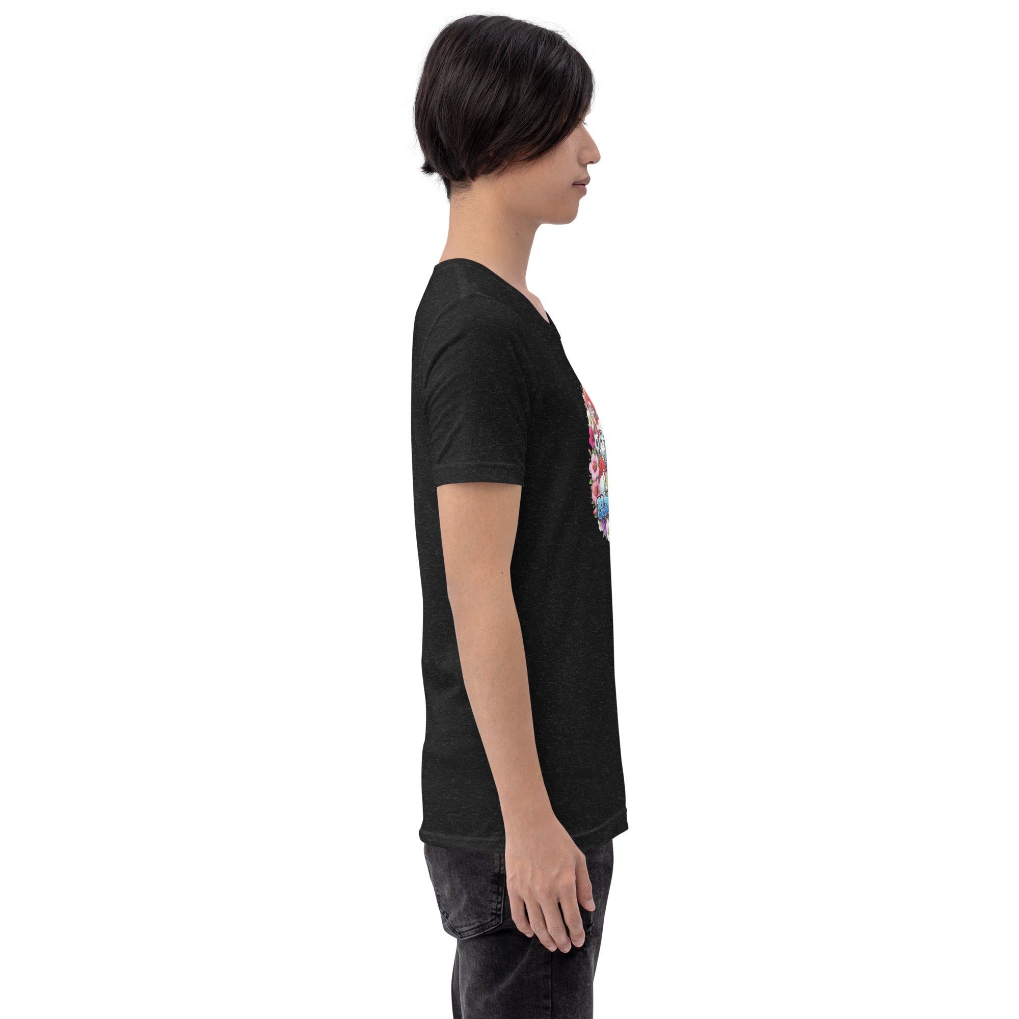 Bloom Garden "Goal & Garden" Korea Rabbit Tee | Korea Soccer Fan | Canada Mexico USA 2026 | Unisex - BLOOM GARDEN