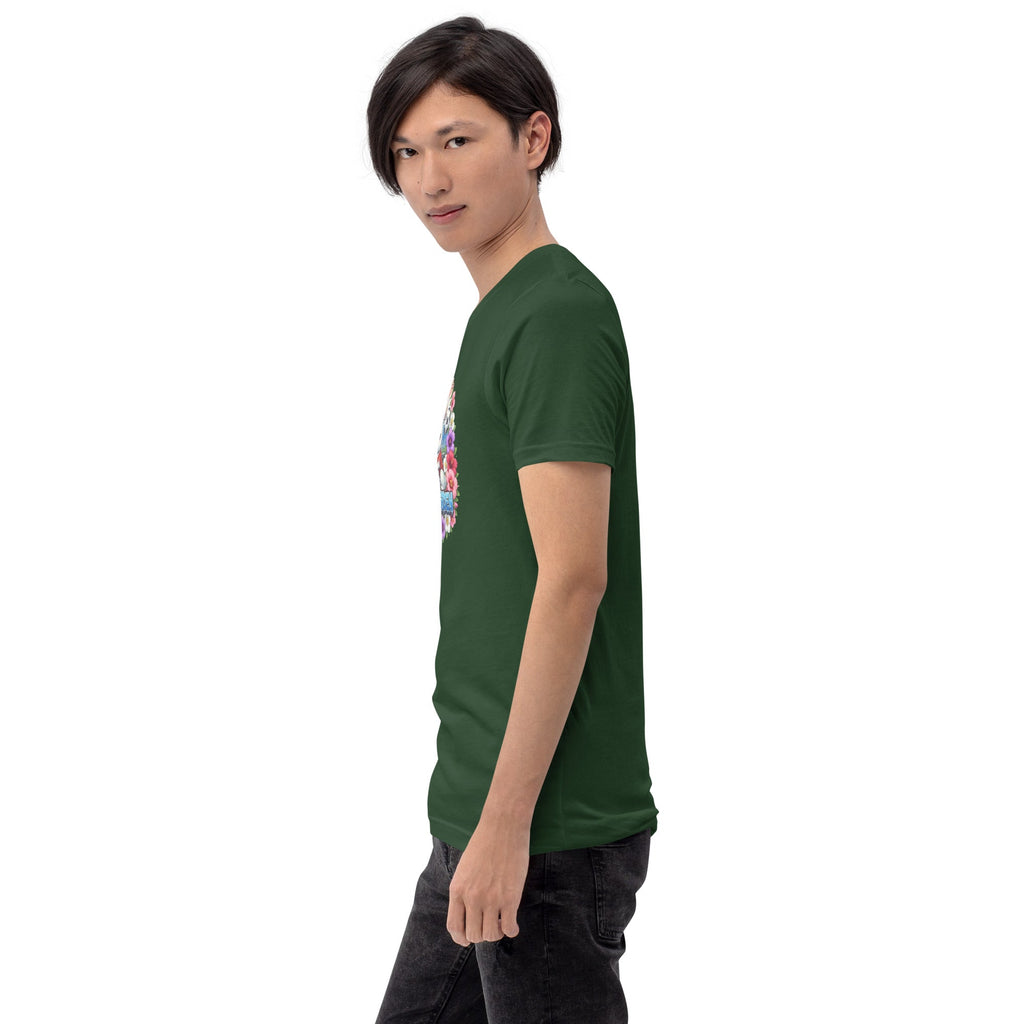 Bloom Garden "Goal & Garden" Korea Rabbit Tee | Korea Soccer Fan | Canada Mexico USA 2026 | Unisex - BLOOM GARDEN