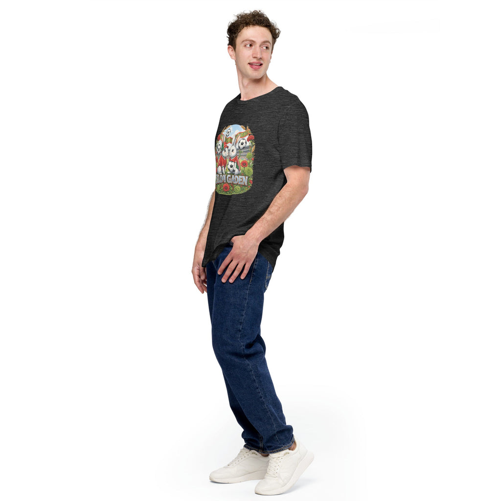 Bloom Garden "Goal & Garden" Portugal Rabbit Tee | Portugal Soccer Fan | Canada Mexico USA 2026 | Unisex - BLOOM GARDEN