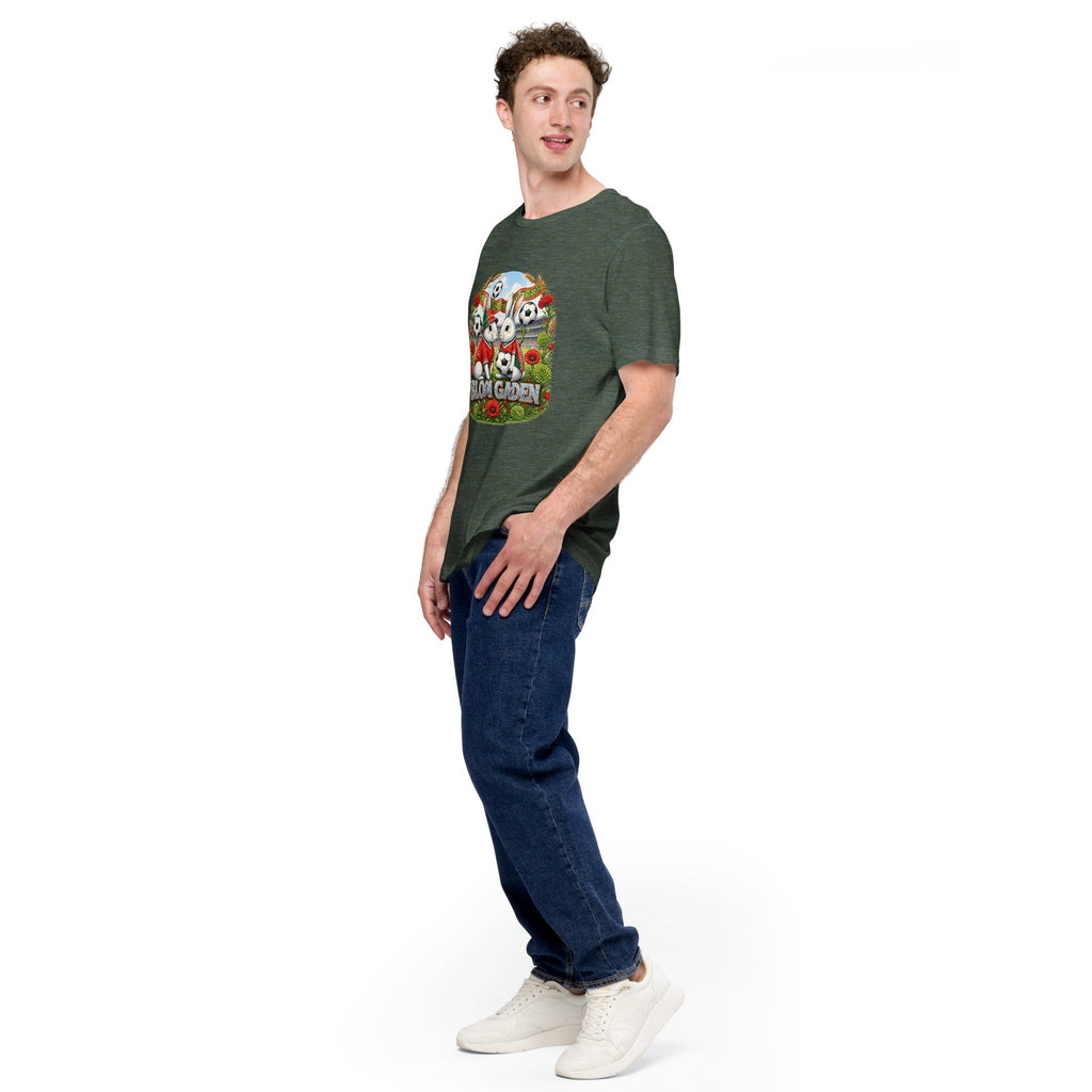 Bloom Garden "Goal & Garden" Portugal Rabbit Tee | Portugal Soccer Fan | Canada Mexico USA 2026 | Unisex - BLOOM GARDEN