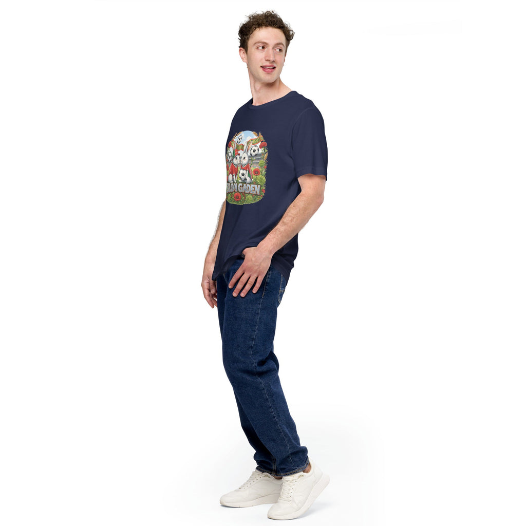 Bloom Garden "Goal & Garden" Portugal Rabbit Tee | Portugal Soccer Fan | Canada Mexico USA 2026 | Unisex - BLOOM GARDEN