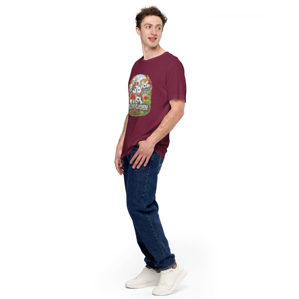 Bloom Garden "Goal & Garden" Portugal Rabbit Tee | Portugal Soccer Fan | Canada Mexico USA 2026 | Unisex - BLOOM GARDEN
