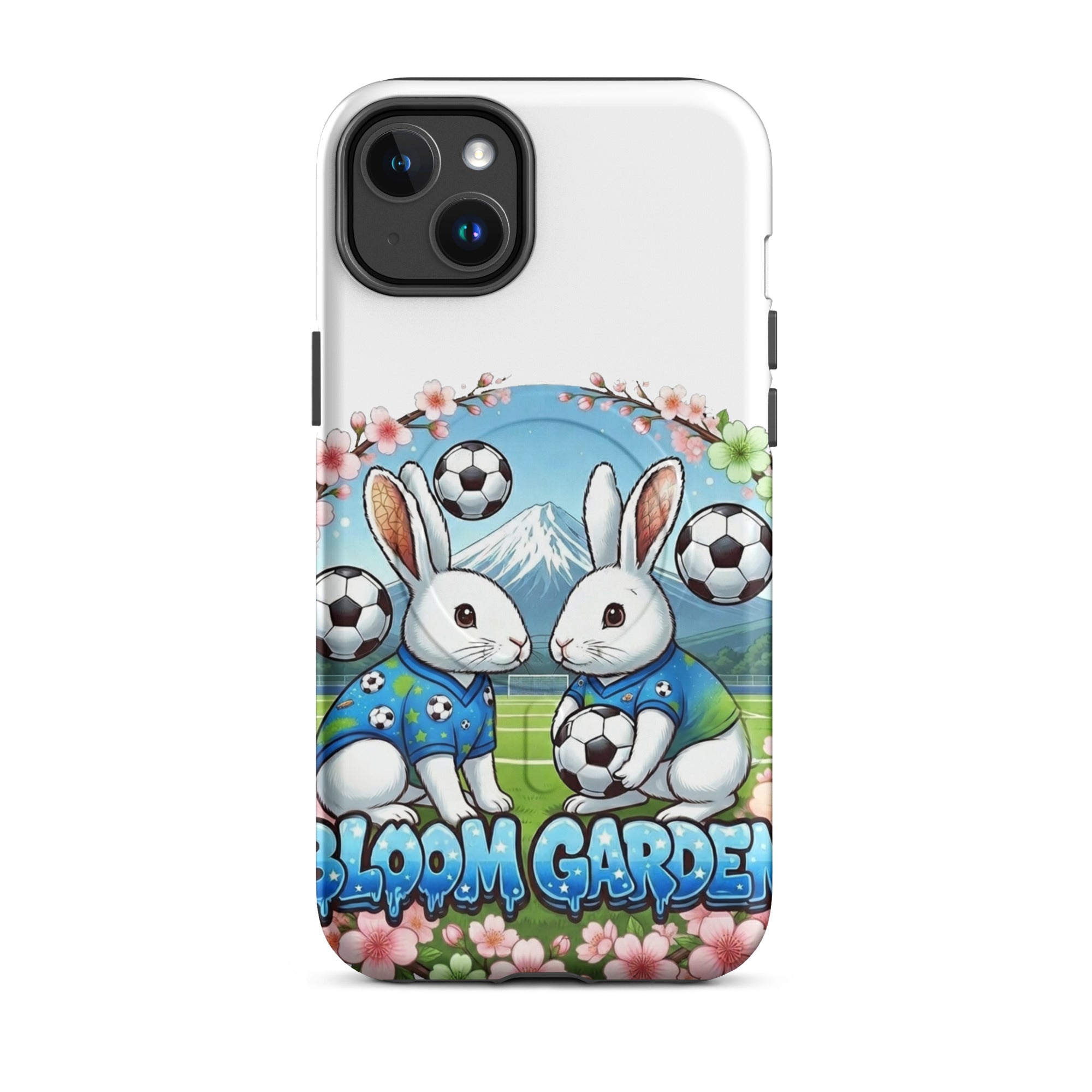 Bloom Garden Japanese Rabbit MagSafe Tough Case for iPhone - BLOOM GARDEN