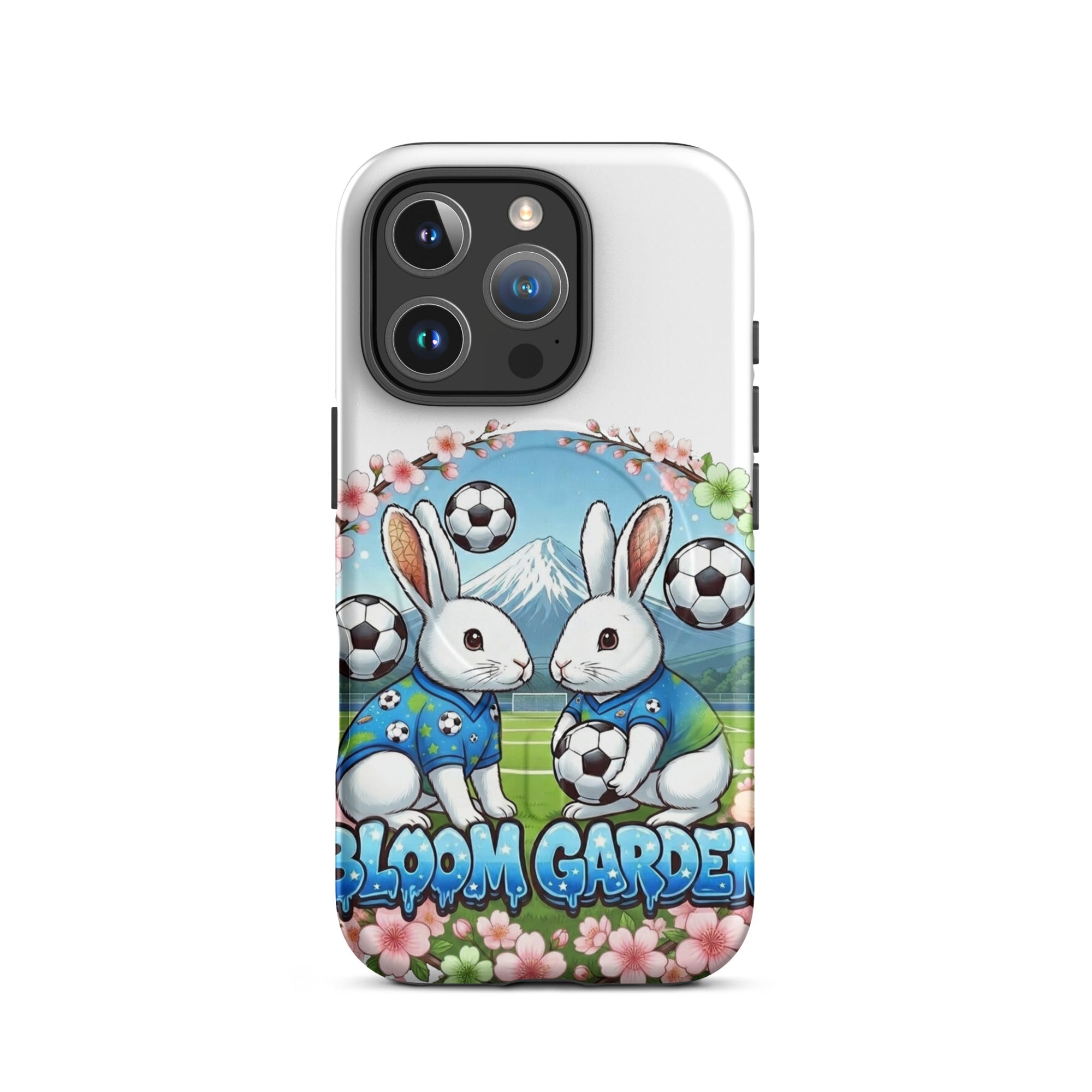 Bloom Garden Japanese Rabbit MagSafe Tough Case for iPhone - BLOOM GARDEN