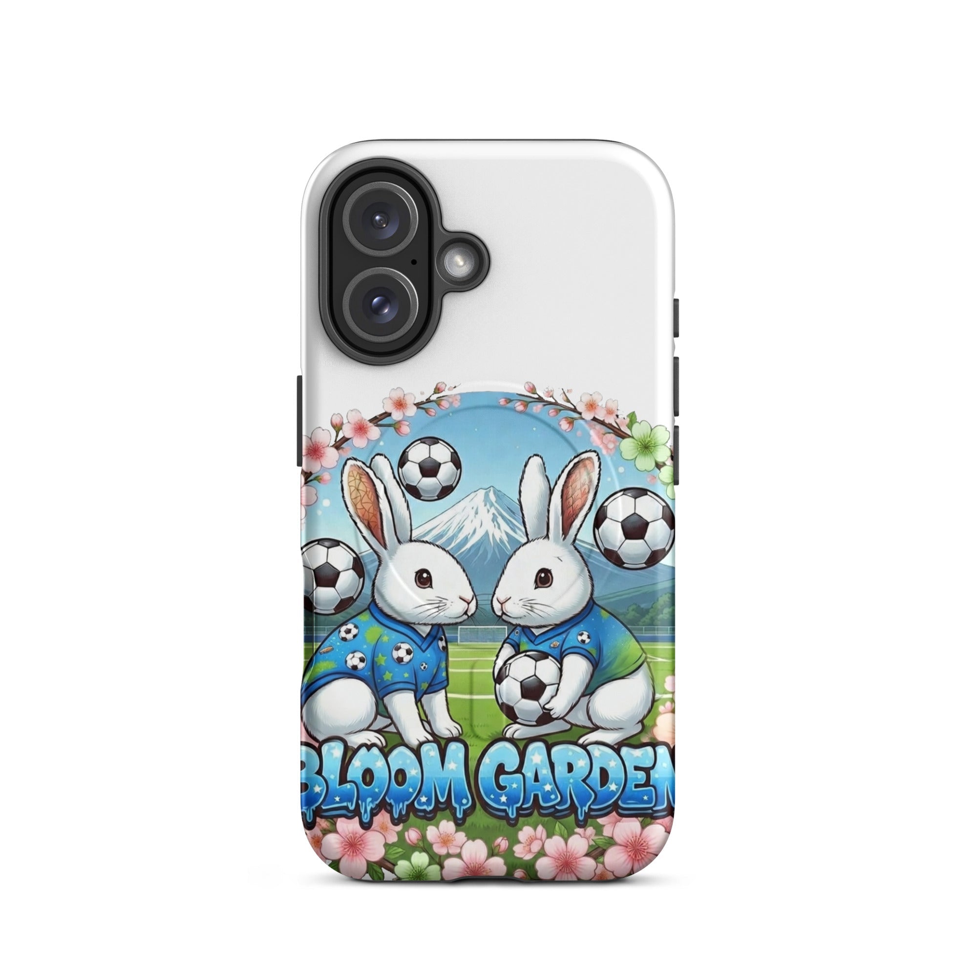 Bloom Garden Japanese Rabbit MagSafe Tough Case for iPhone - BLOOM GARDEN