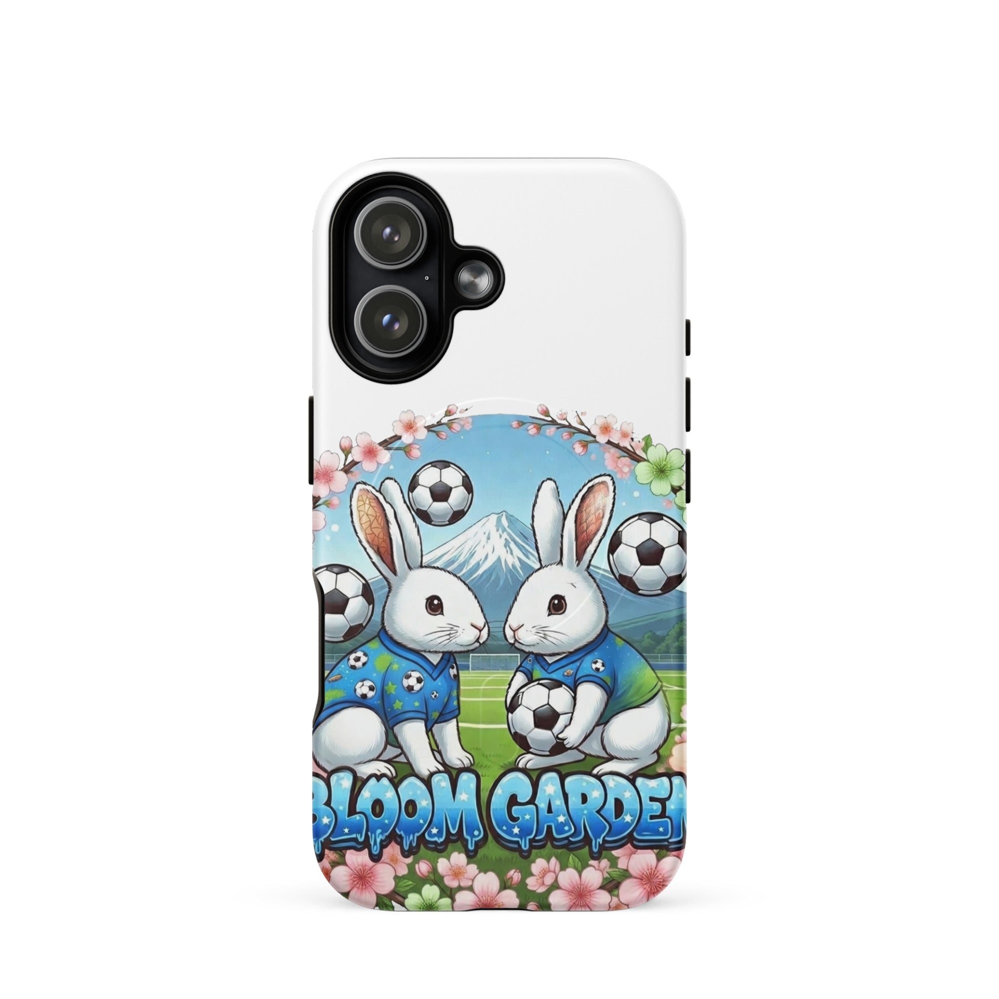 Bloom Garden Japanese Rabbit MagSafe Tough Case for iPhone - BLOOM GARDEN
