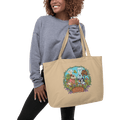 Bloom Garden Large Organic Tote Bag - BLOOM GARDEN