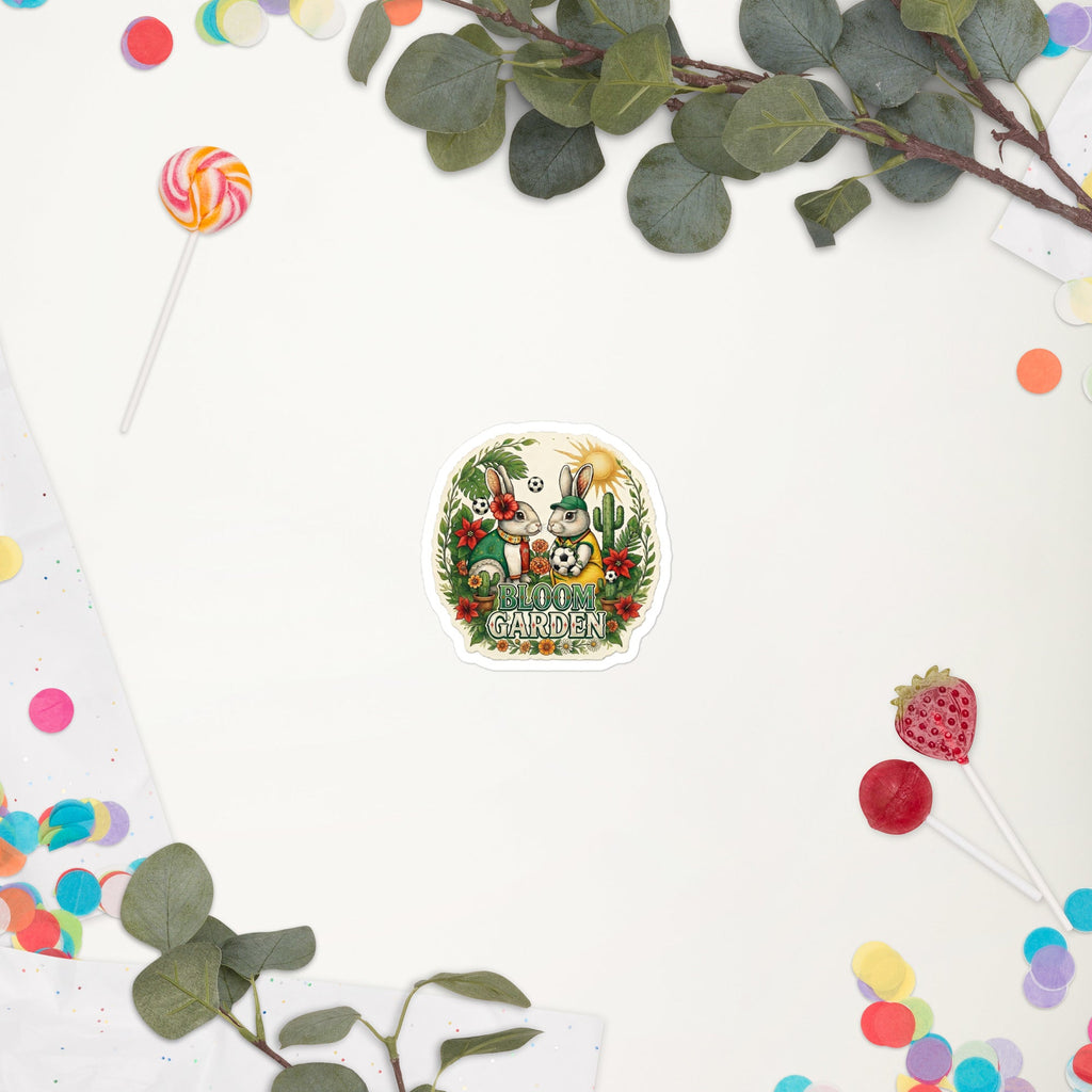 Bloom Garden Mexican Rabbit Sticker - BLOOM GARDEN