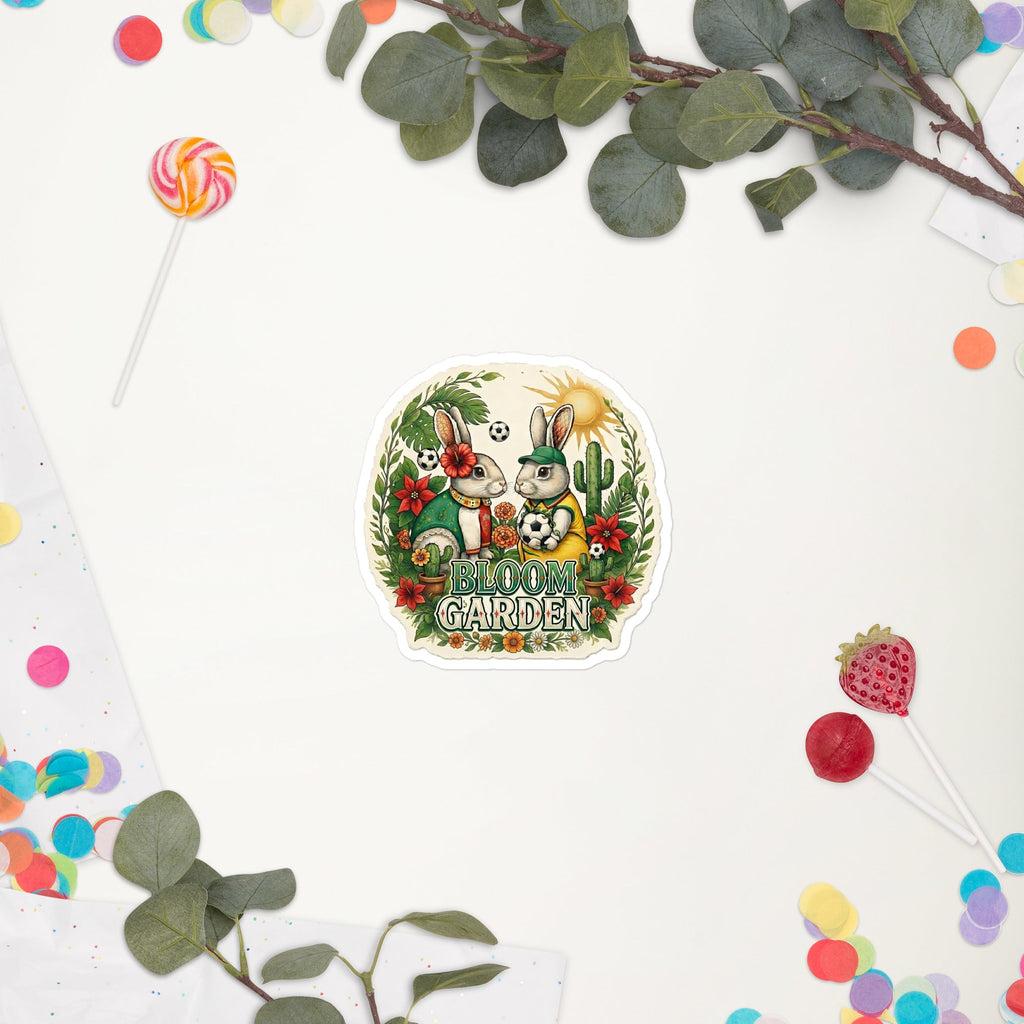 Bloom Garden Mexican Rabbit Sticker - BLOOM GARDEN