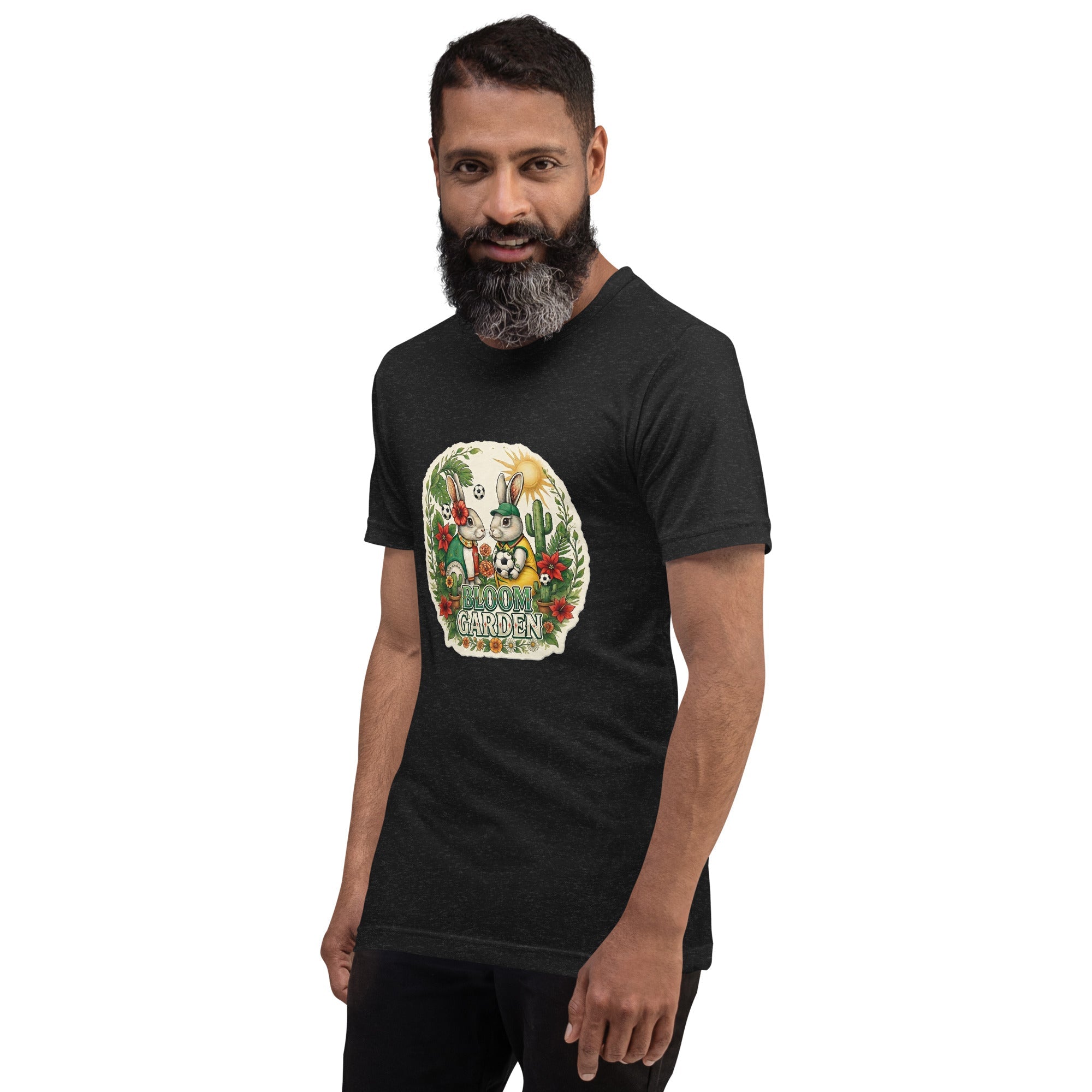 Bloom Garden Mexican Rabbit T-Shirt | Mexico Soccer Fan | Canada Mexico USA 2026 | Unisex - BLOOM GARDEN