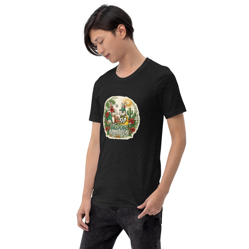 Bloom Garden Mexican Rabbit T-Shirt | Mexico Soccer Fan | Canada Mexico USA 2026 | Unisex - BLOOM GARDEN