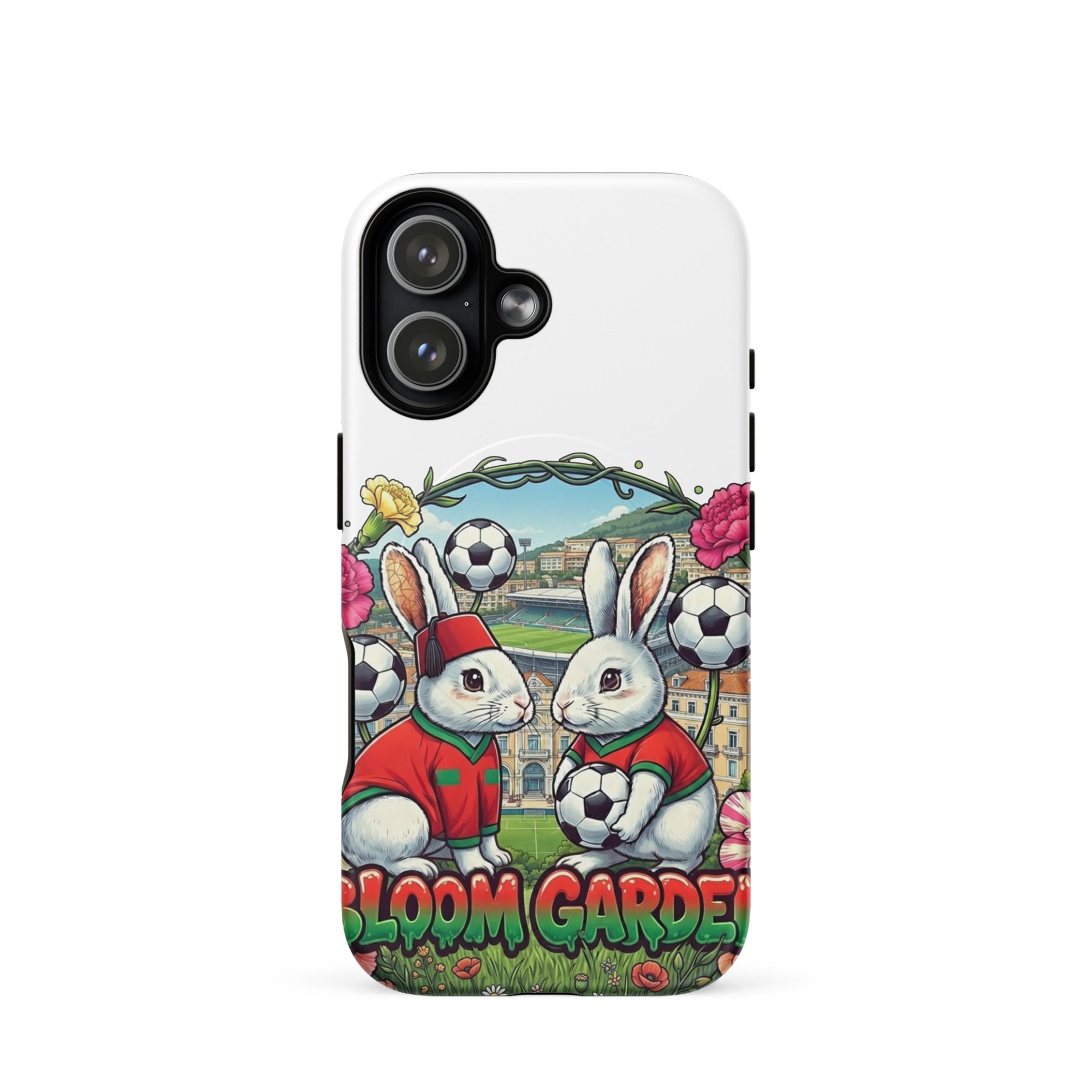 Bloom Garden Moroccan Rabbit MagSafe Tough Case for iPhone - BLOOM GARDEN