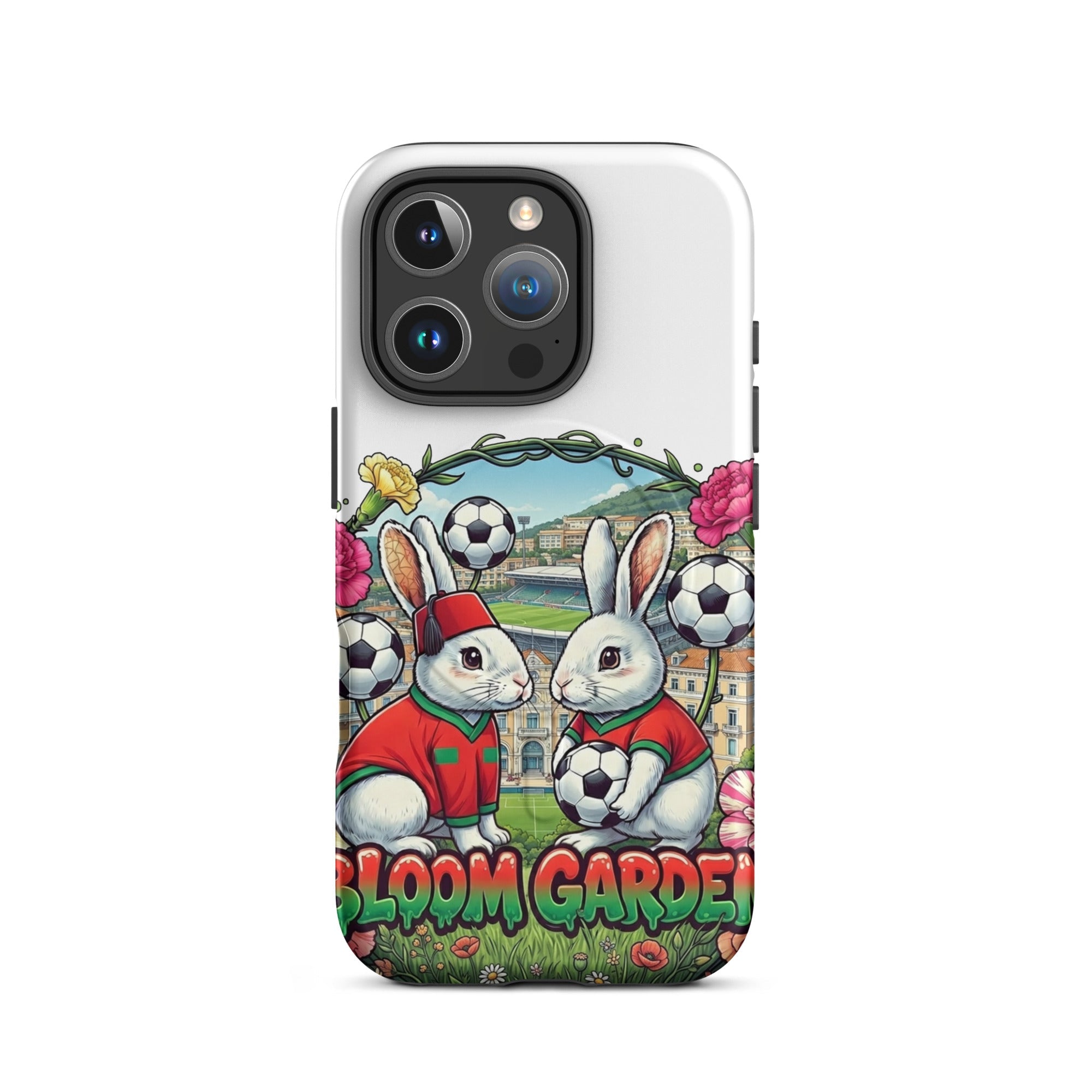 Bloom Garden Moroccan Rabbit MagSafe Tough Case for iPhone - BLOOM GARDEN