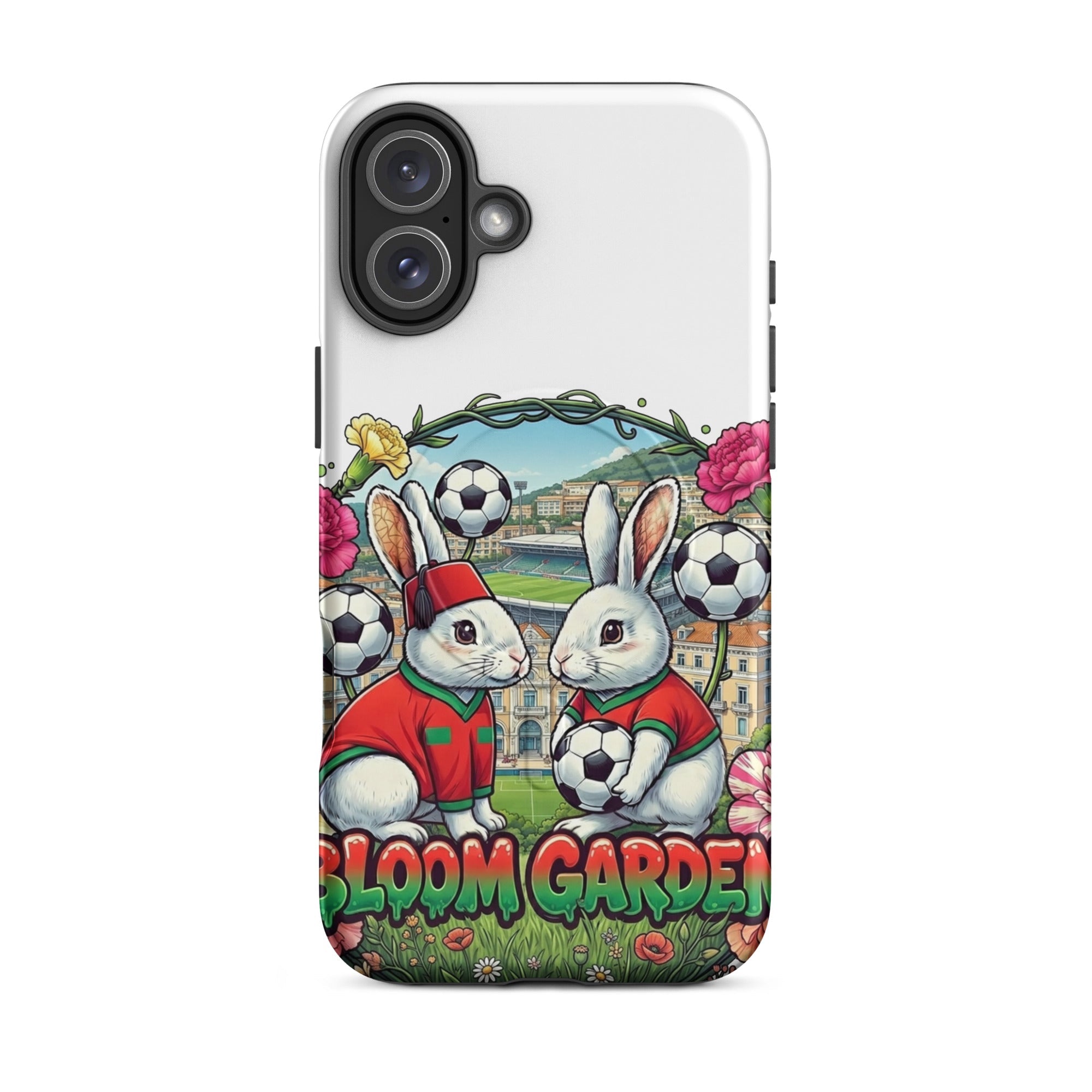 Bloom Garden Moroccan Rabbit MagSafe Tough Case for iPhone - BLOOM GARDEN