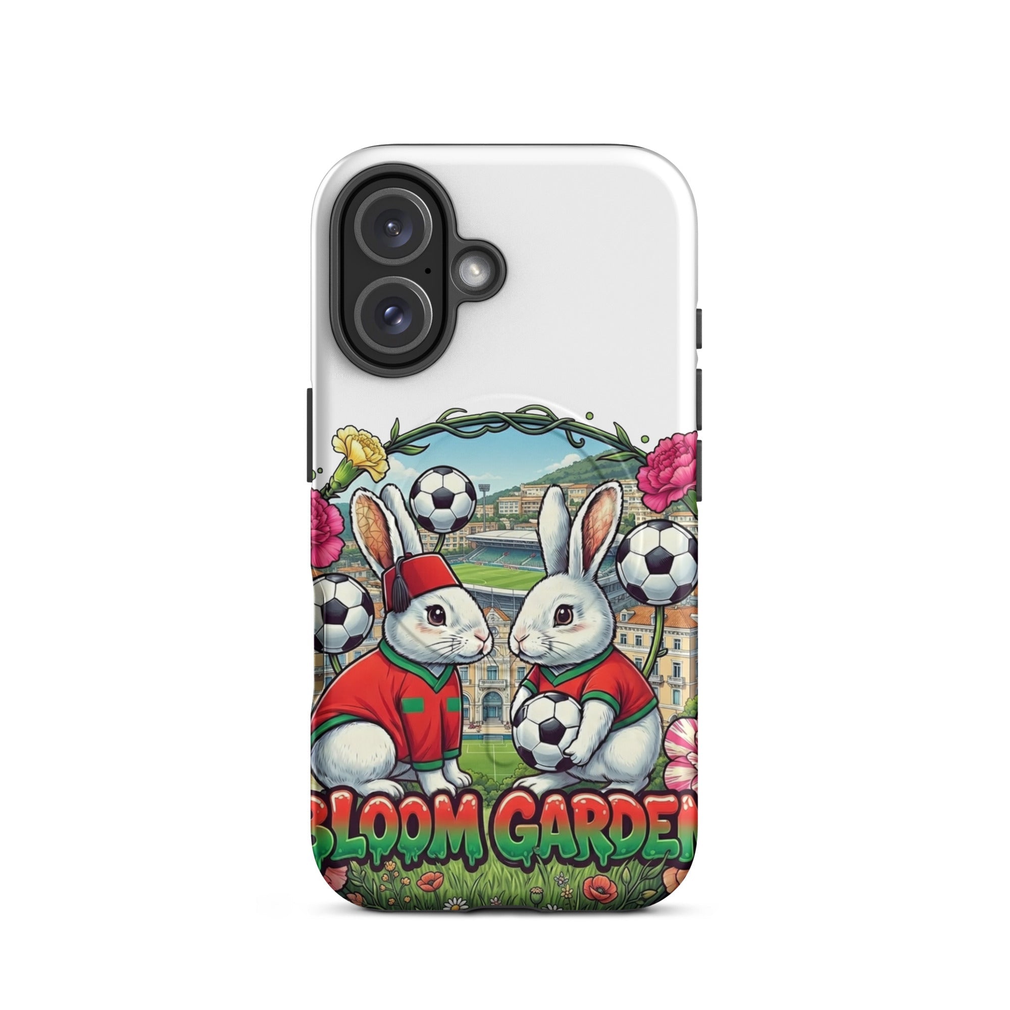 Bloom Garden Moroccan Rabbit MagSafe Tough Case for iPhone - BLOOM GARDEN