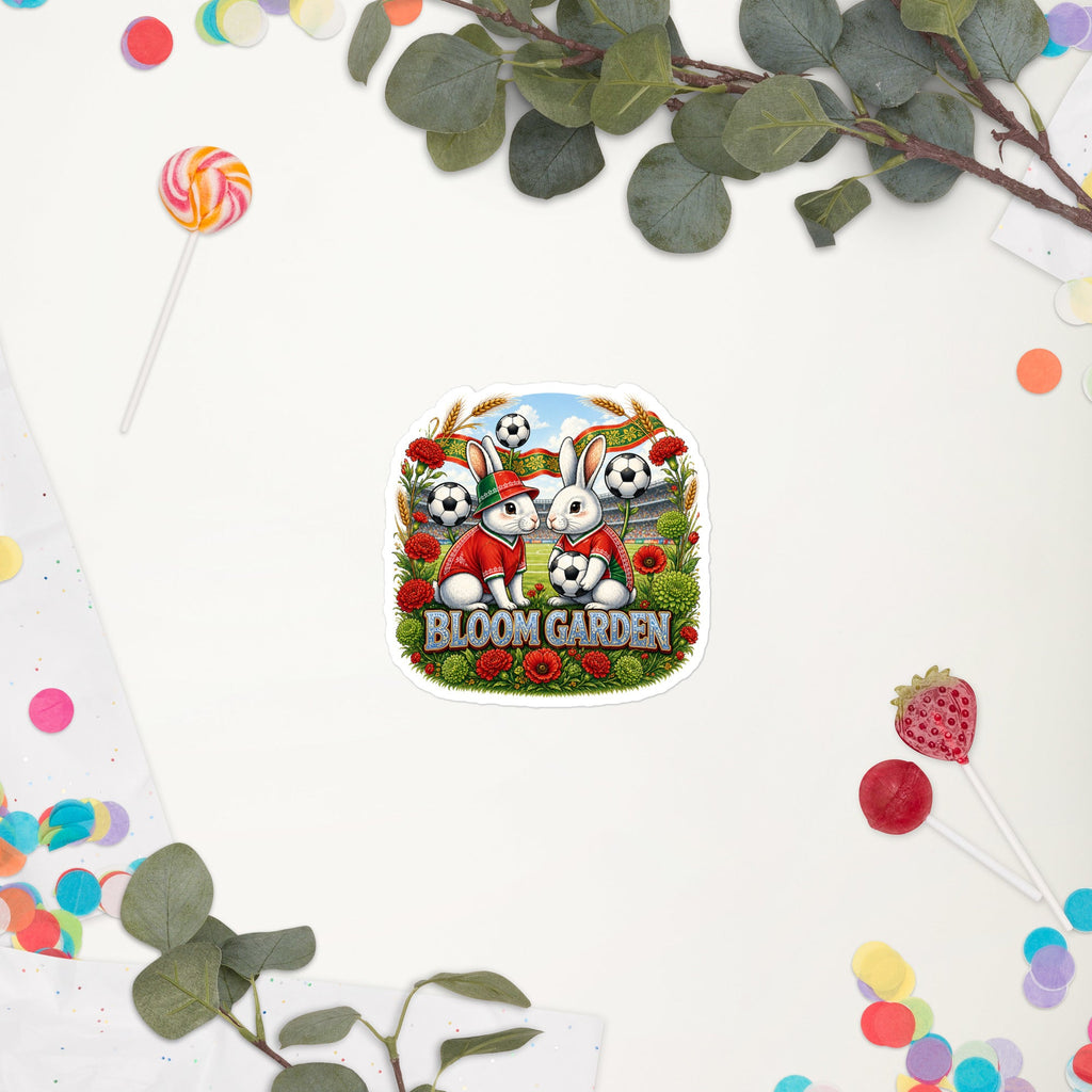 Bloom Garden Portuguese Rabbit Sticker - BLOOM GARDEN