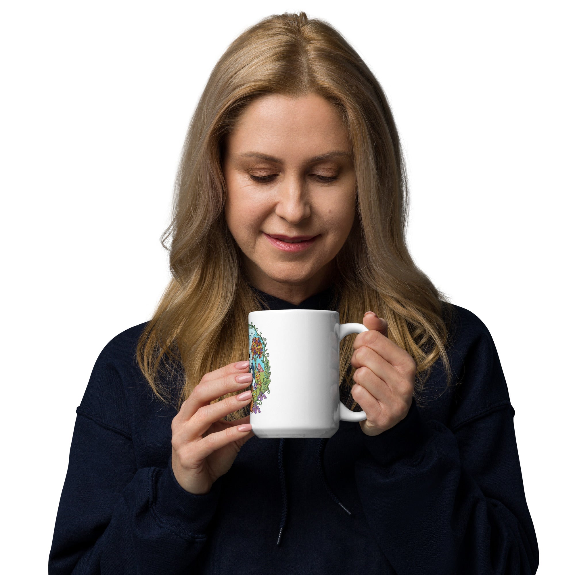 Bloom Garden Rainbow Rabbit Mug - 11oz - BLOOM GARDEN