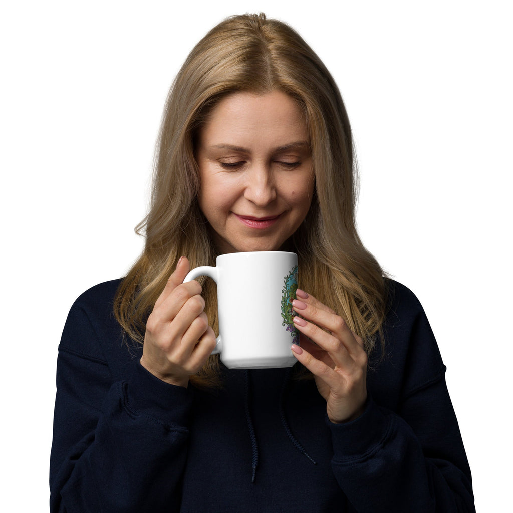 Bloom Garden Rainbow Rabbit Mug - 11oz - BLOOM GARDEN