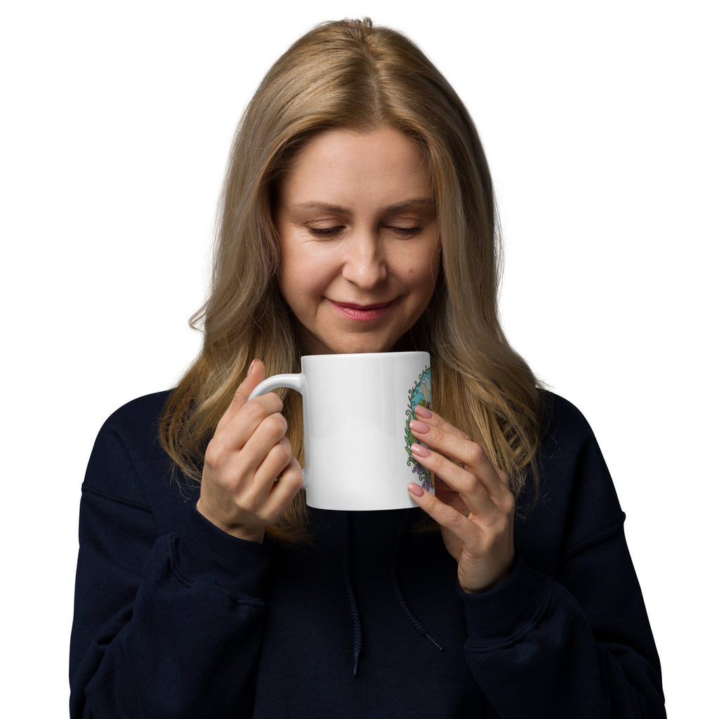 Bloom Garden Rainbow Rabbit Mug - 11oz - BLOOM GARDEN
