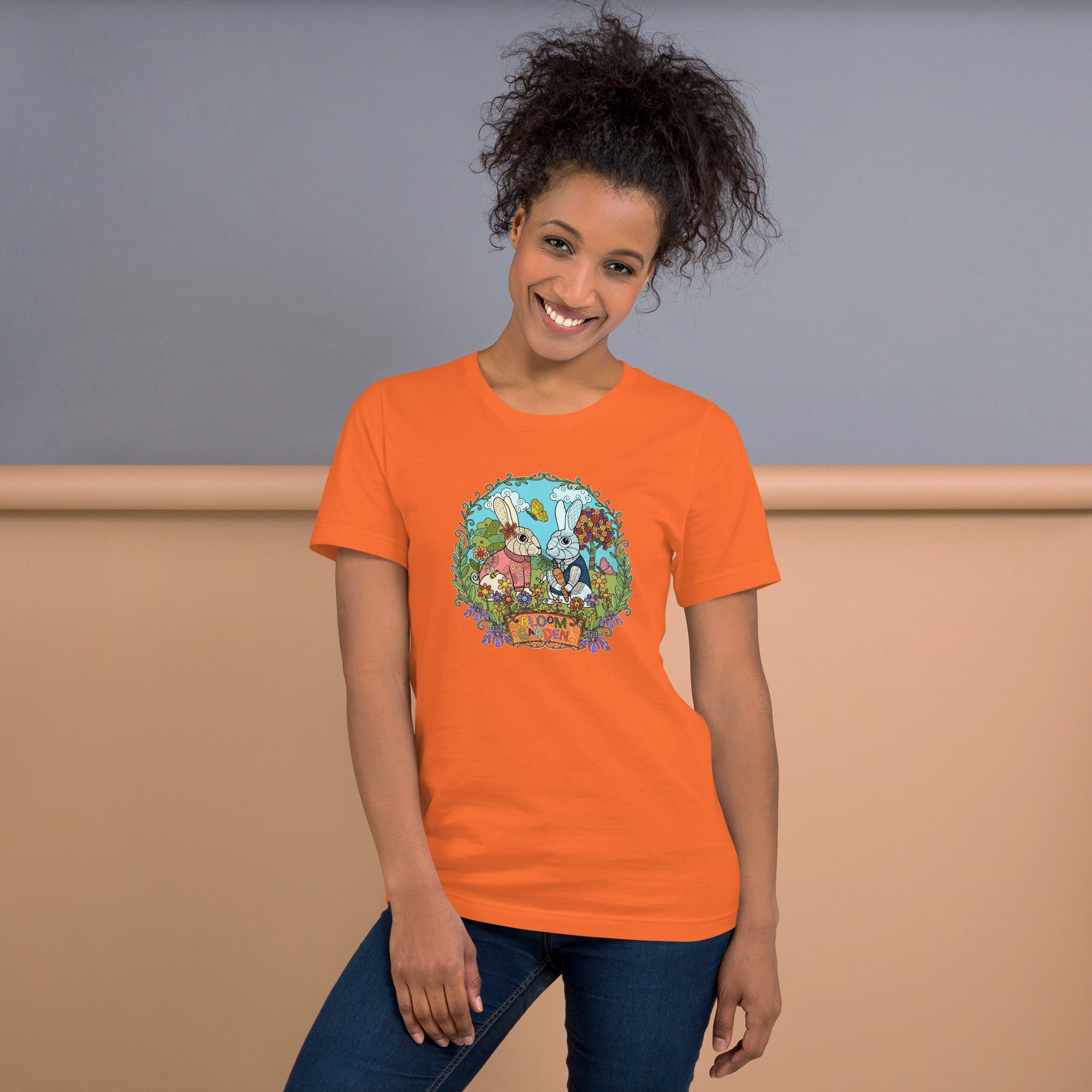 Bloom Garden Rainbow T-Shirt – Unisex - BLOOM GARDEN