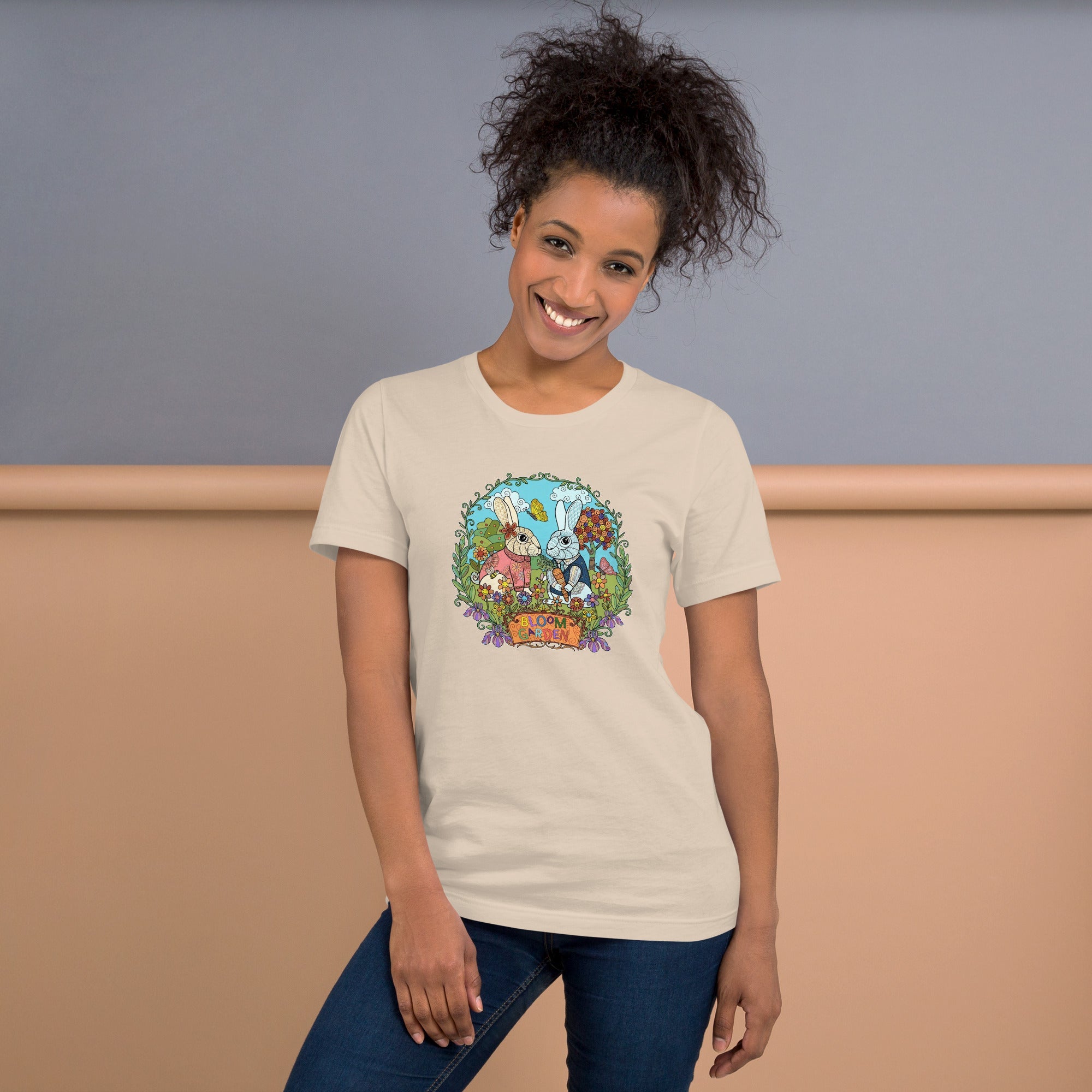 Bloom Garden Rainbow T-Shirt – Unisex - BLOOM GARDEN