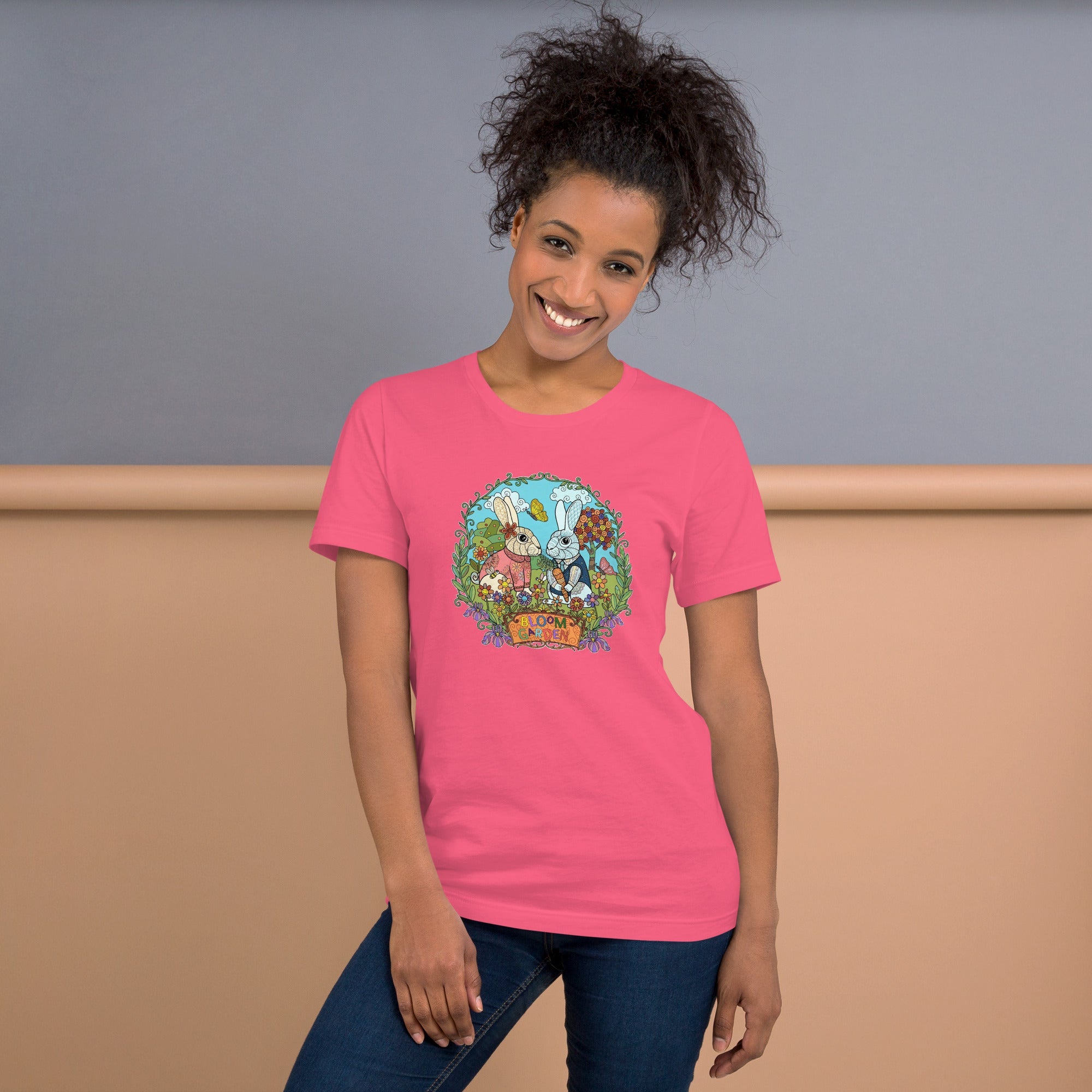Bloom Garden Rainbow T-Shirt – Unisex - BLOOM GARDEN
