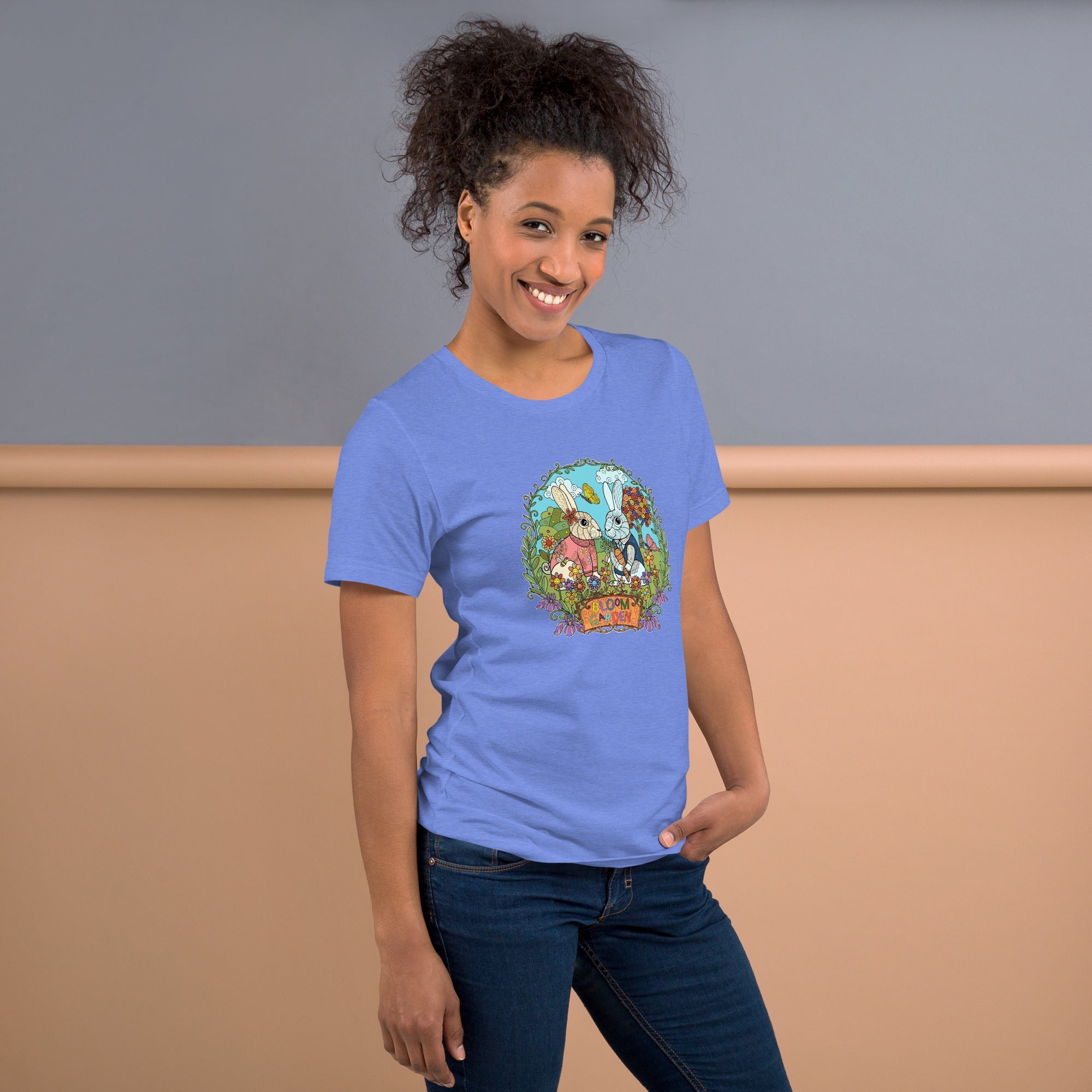 Bloom Garden Rainbow T-Shirt – Unisex - BLOOM GARDEN