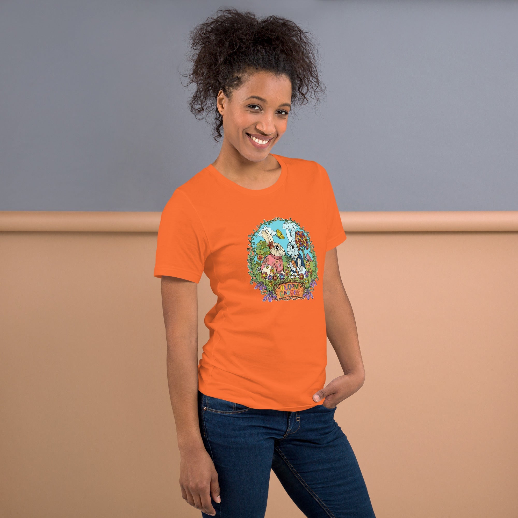 Bloom Garden Rainbow T-Shirt – Unisex - BLOOM GARDEN