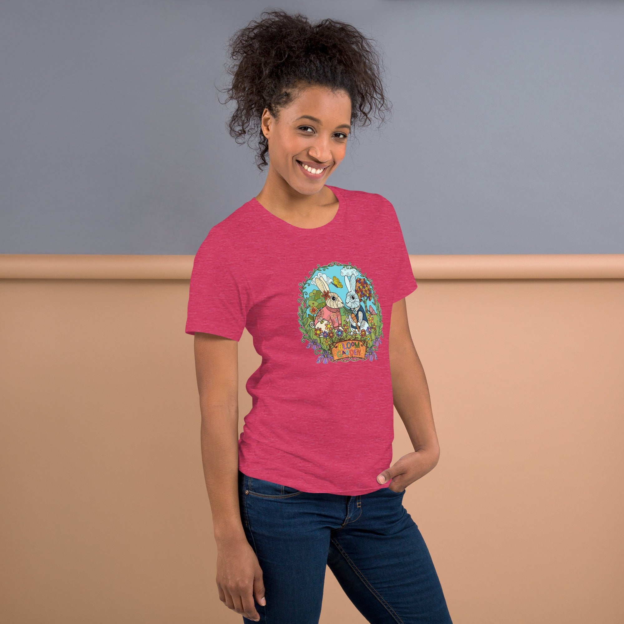 Bloom Garden Rainbow T-Shirt – Unisex - BLOOM GARDEN
