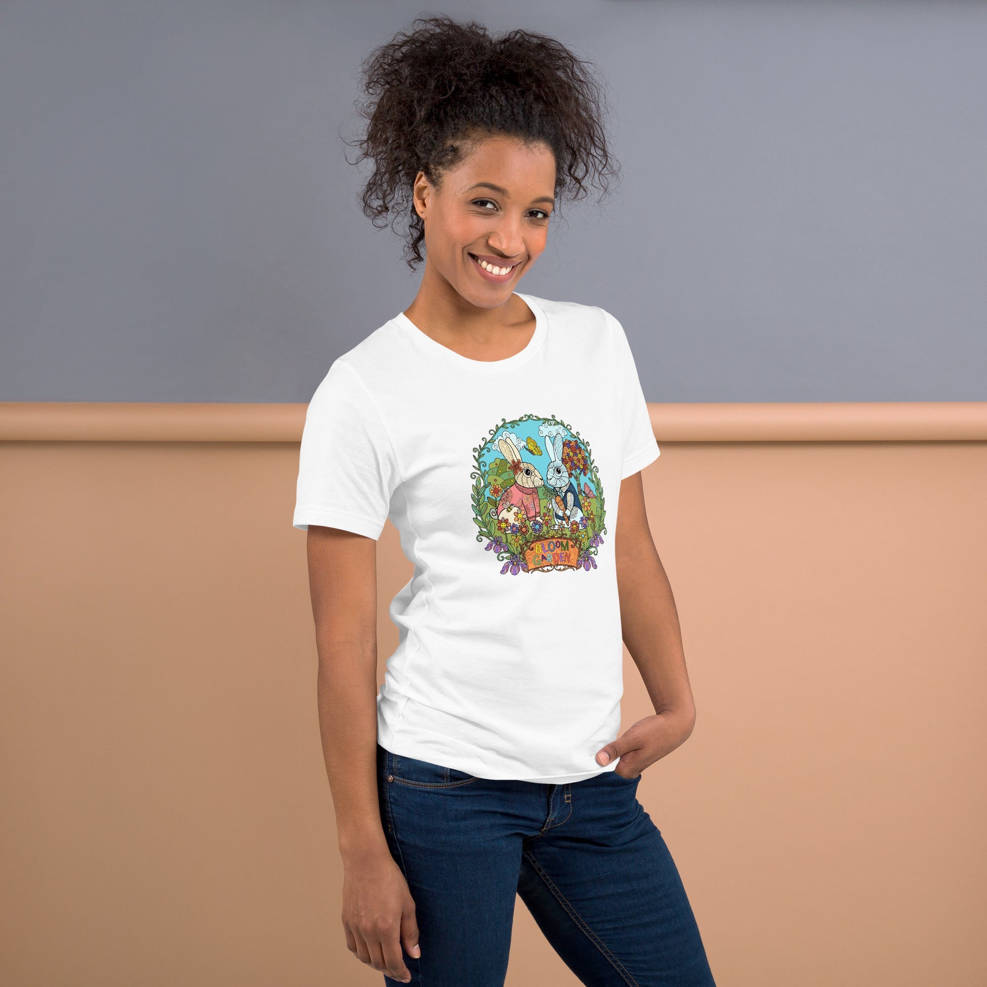 Bloom Garden Rainbow T-Shirt – Unisex - BLOOM GARDEN