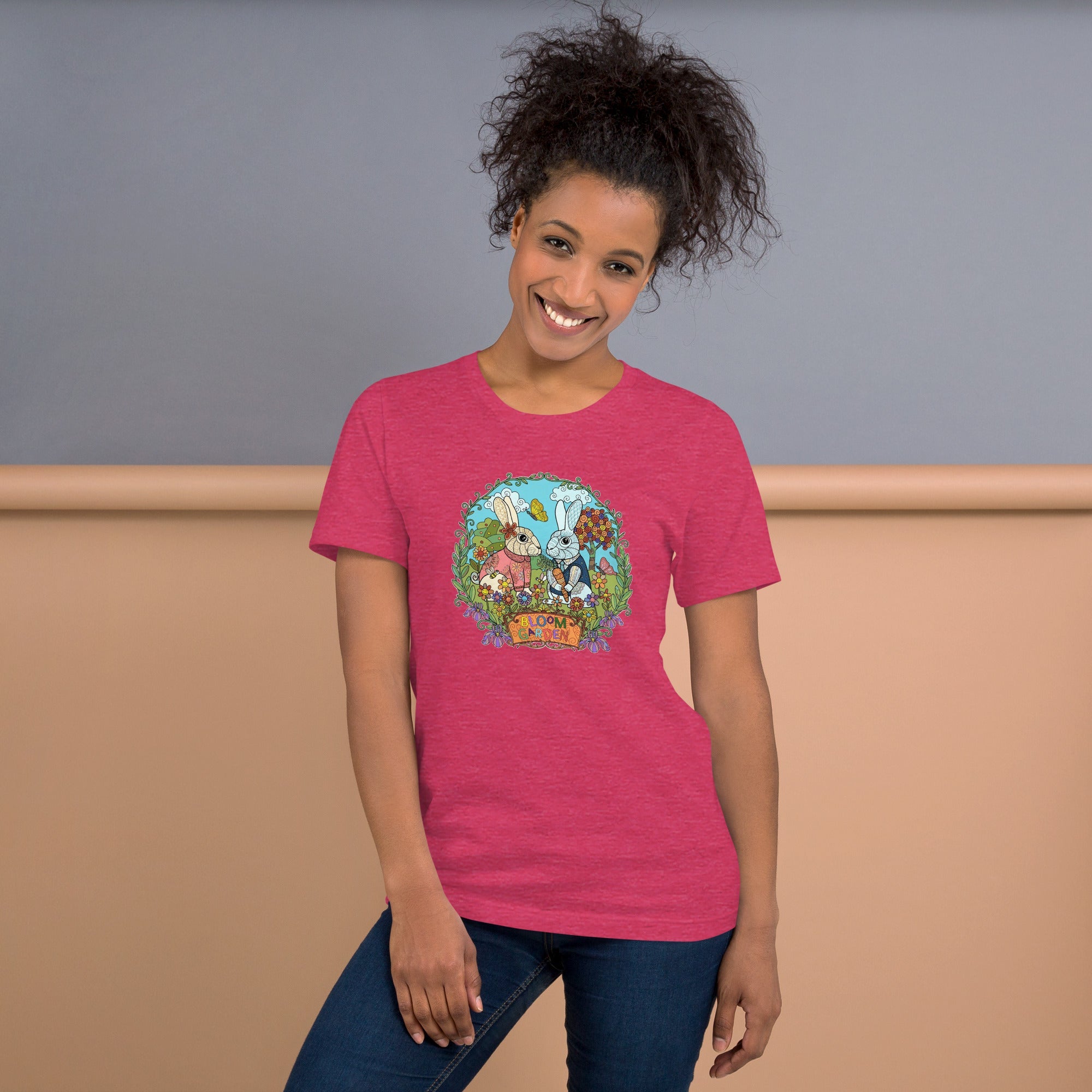 Bloom Garden Rainbow T-Shirt – Unisex - BLOOM GARDEN