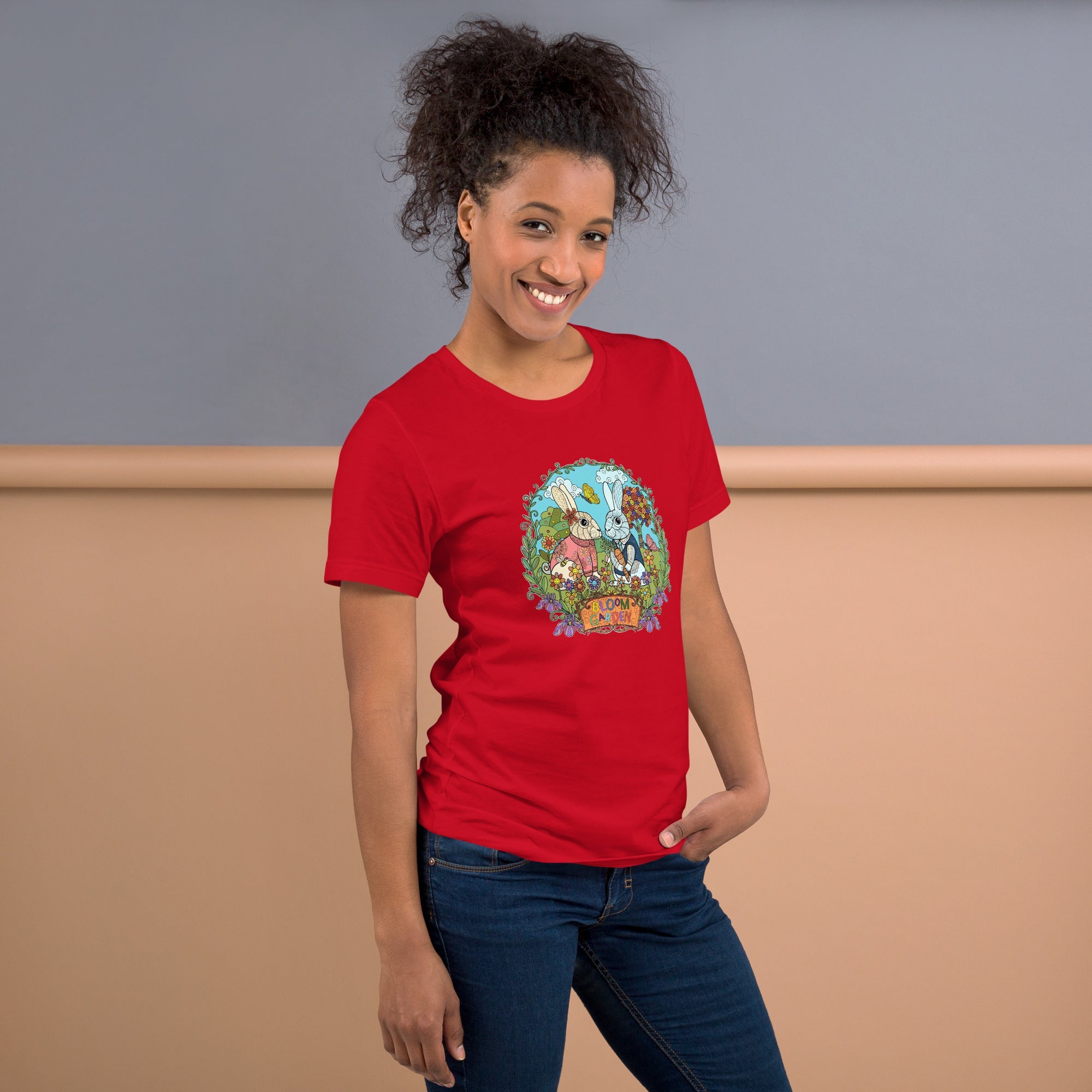 Bloom Garden Rainbow T-Shirt – Unisex - BLOOM GARDEN