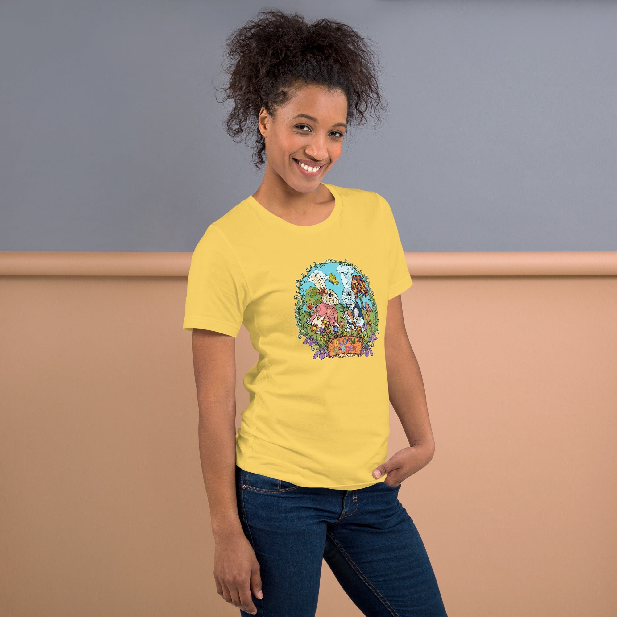 Bloom Garden Rainbow T-Shirt – Unisex - BLOOM GARDEN
