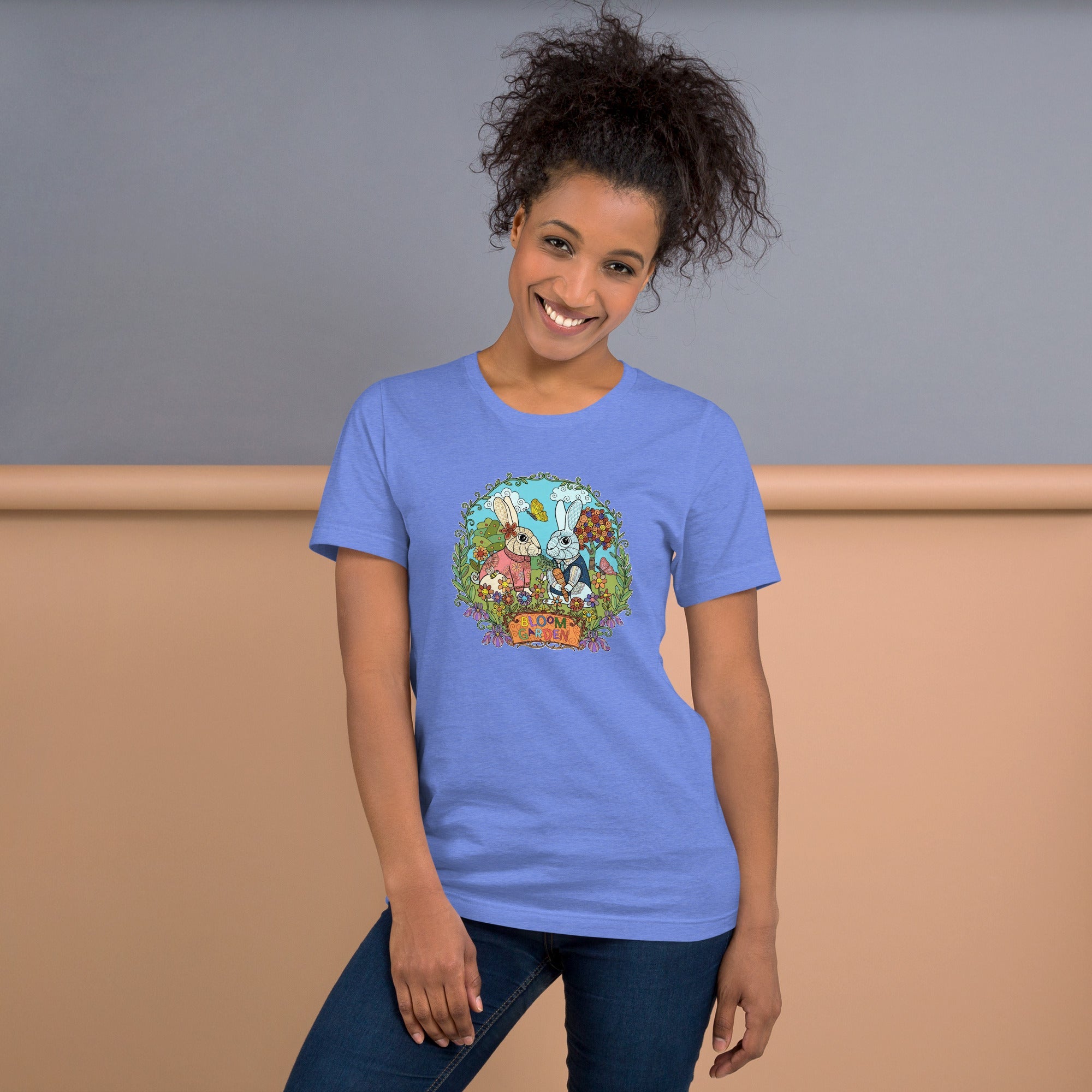 Bloom Garden Rainbow T-Shirt – Unisex - BLOOM GARDEN