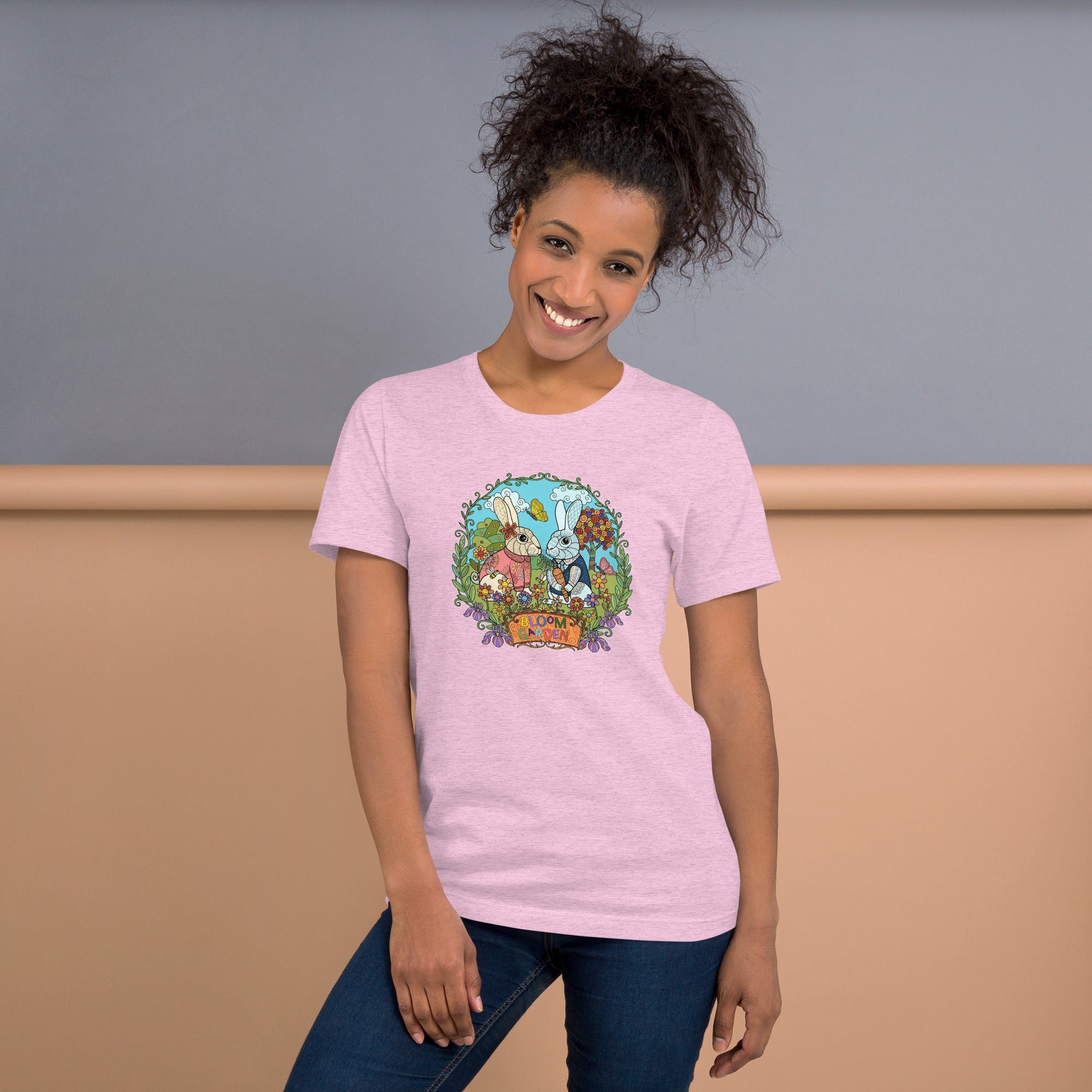 Bloom Garden Rainbow T-Shirt – Unisex - BLOOM GARDEN