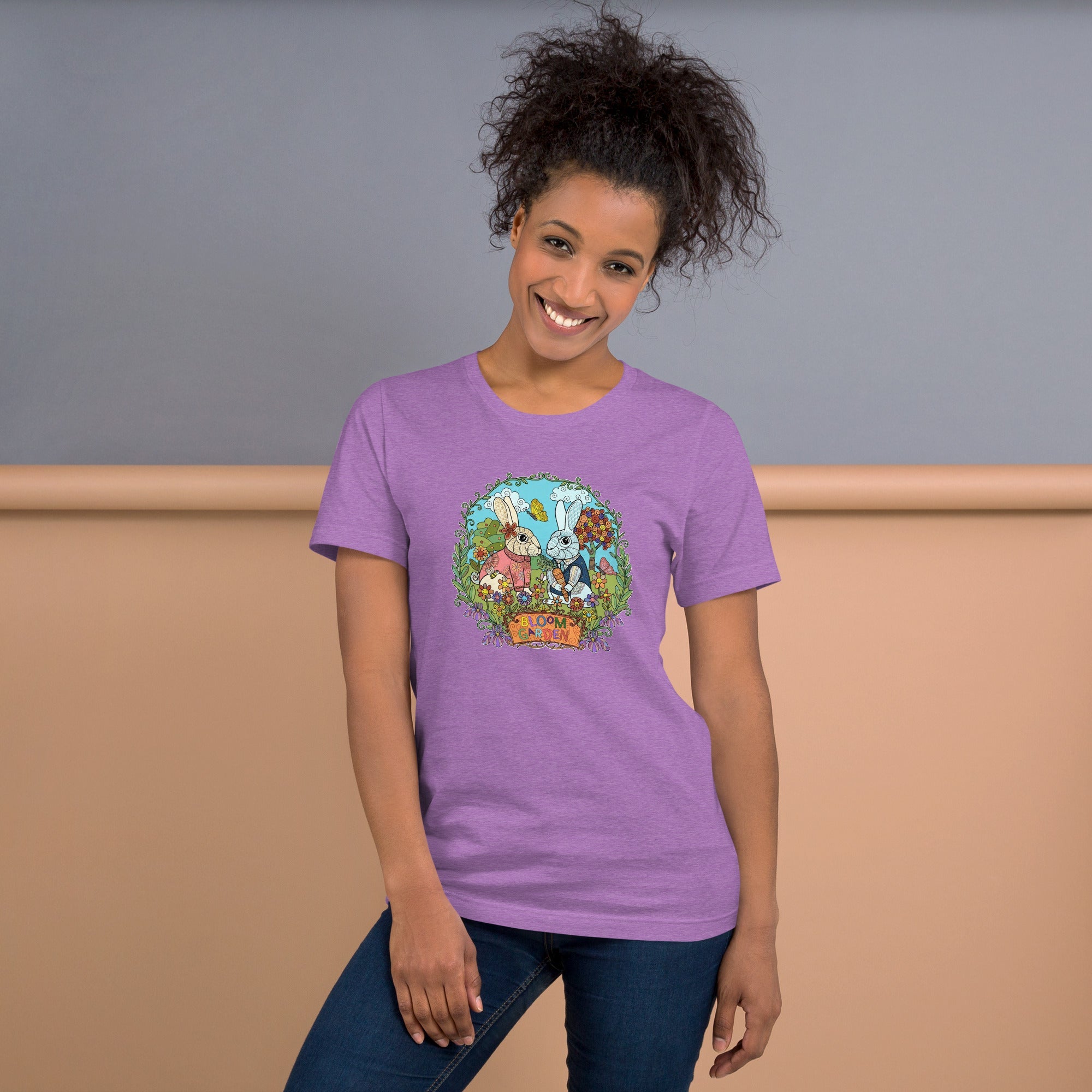 Bloom Garden Rainbow T-Shirt – Unisex - BLOOM GARDEN