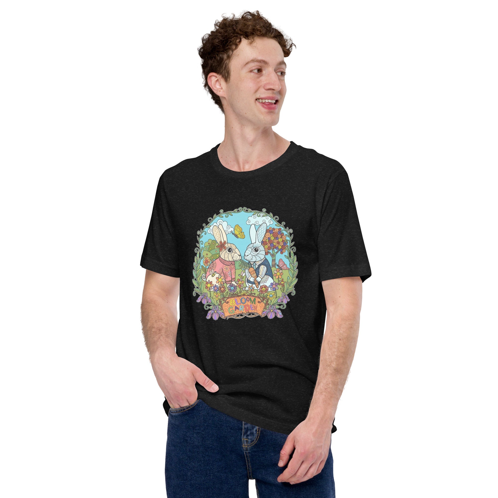 Bloom Garden Rainbow T-Shirt – Unisex - BLOOM GARDEN