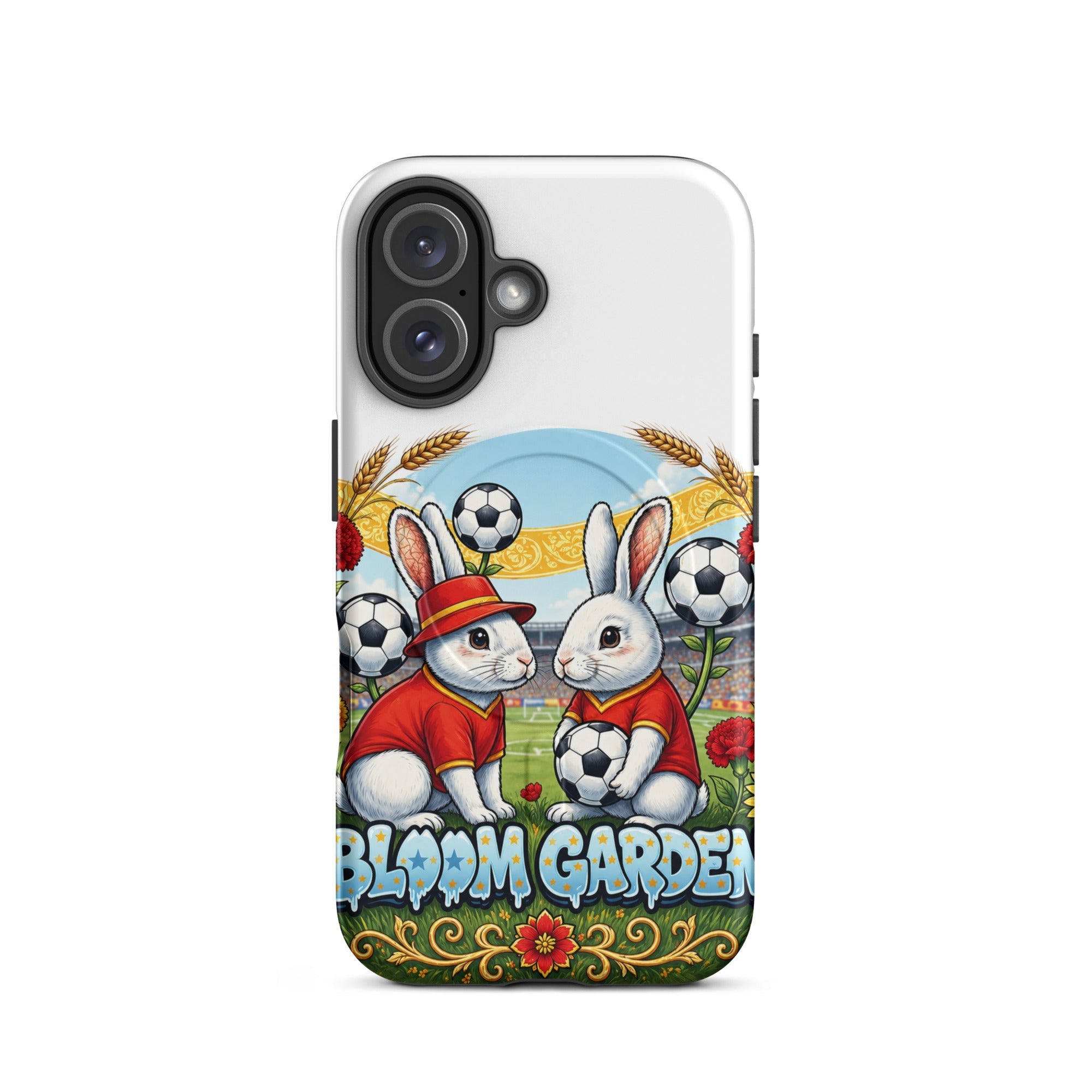 Bloom Garden Spanish Rabbit Clear Case for iPhone - BLOOM GARDEN