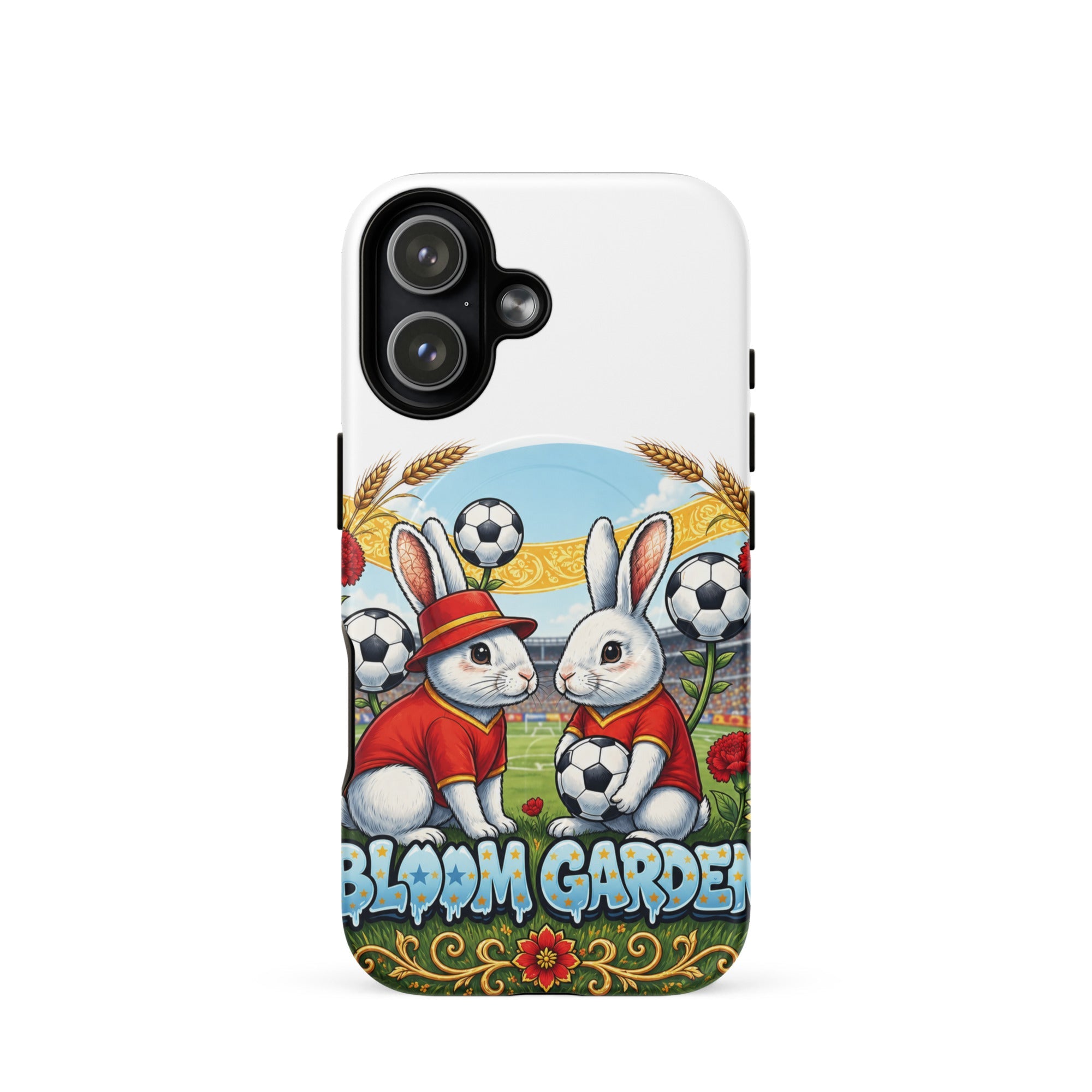 Bloom Garden Spanish Rabbit Clear Case for iPhone - BLOOM GARDEN